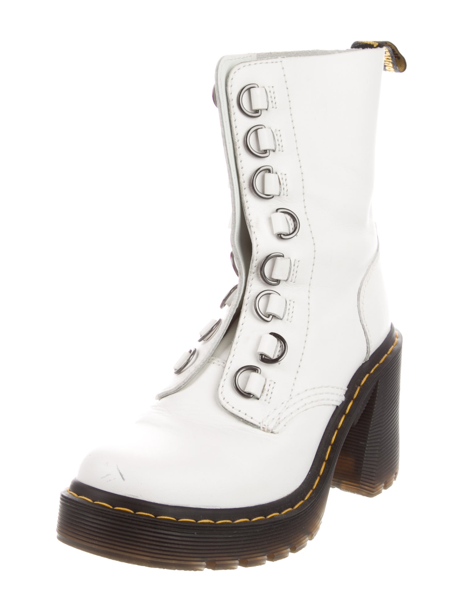 Dr. Martens Leather Combat Boots