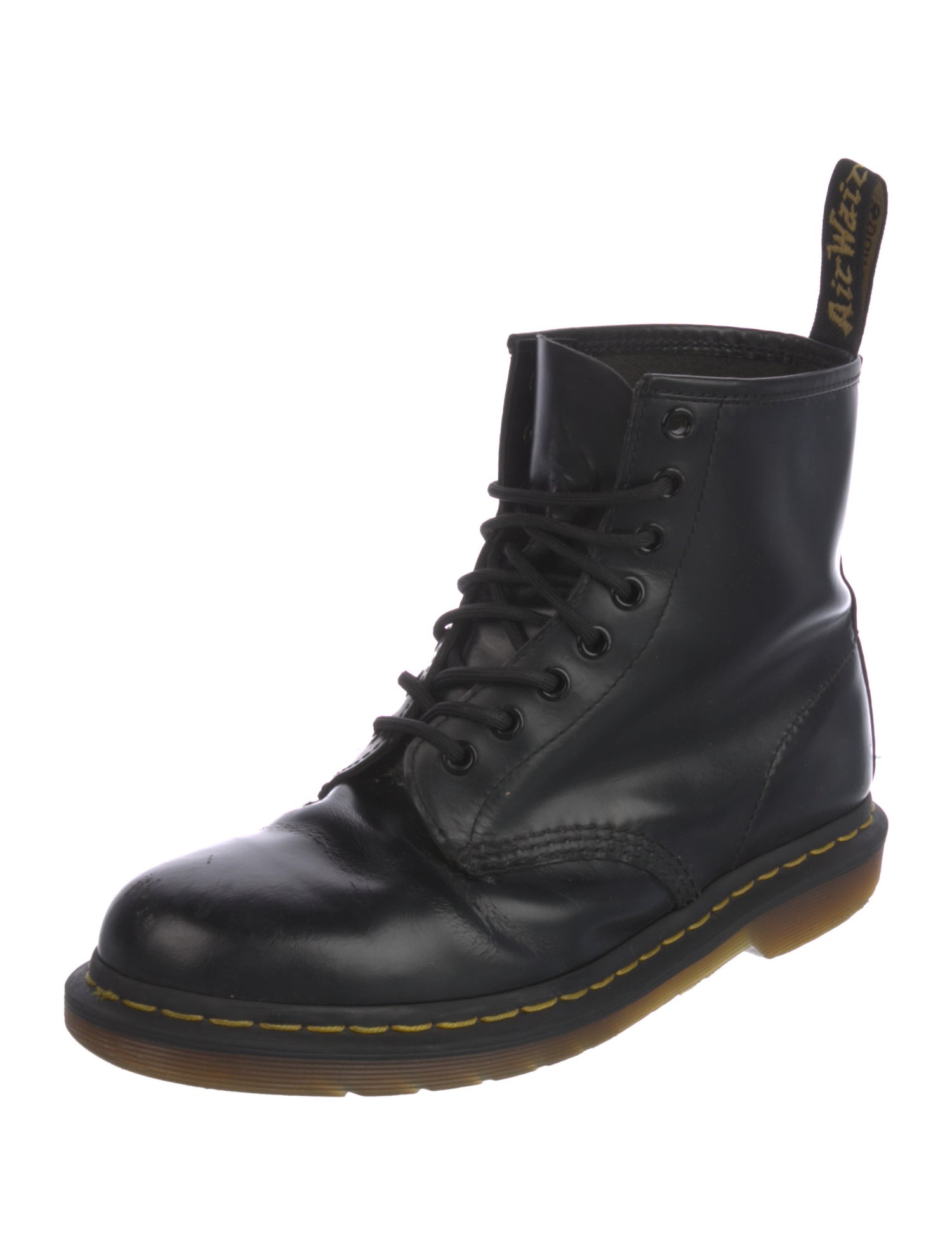 Dr. Martens Leather Combat Boots