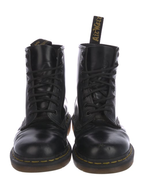Dr. Martens Leather Combat Boots
