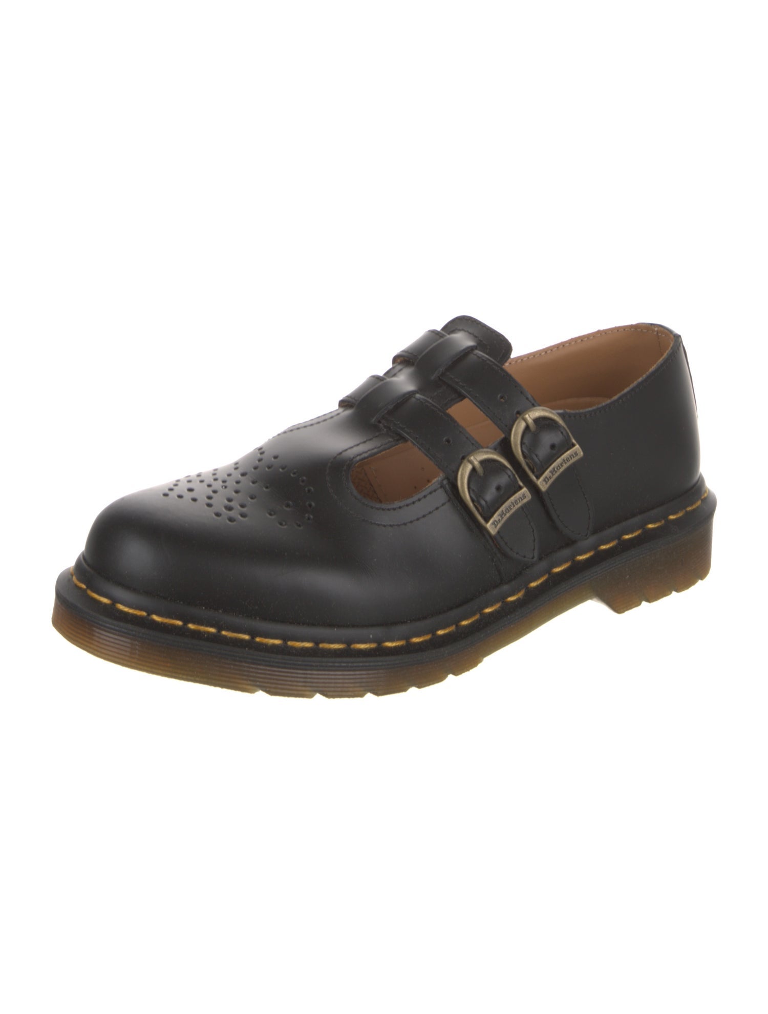 Dr. Martens Leather Cutout Accent Oxfords