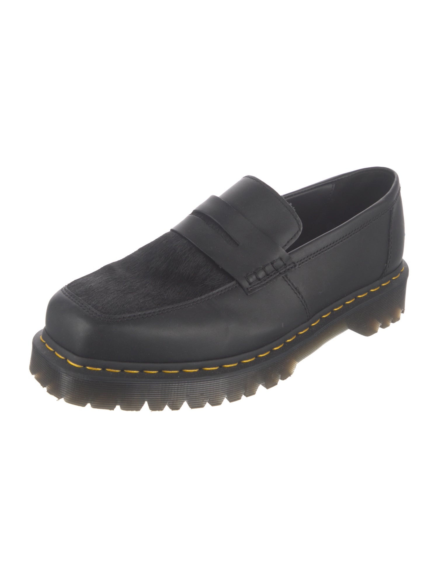 Dr. Martens Leather Tassel Accents Loafers