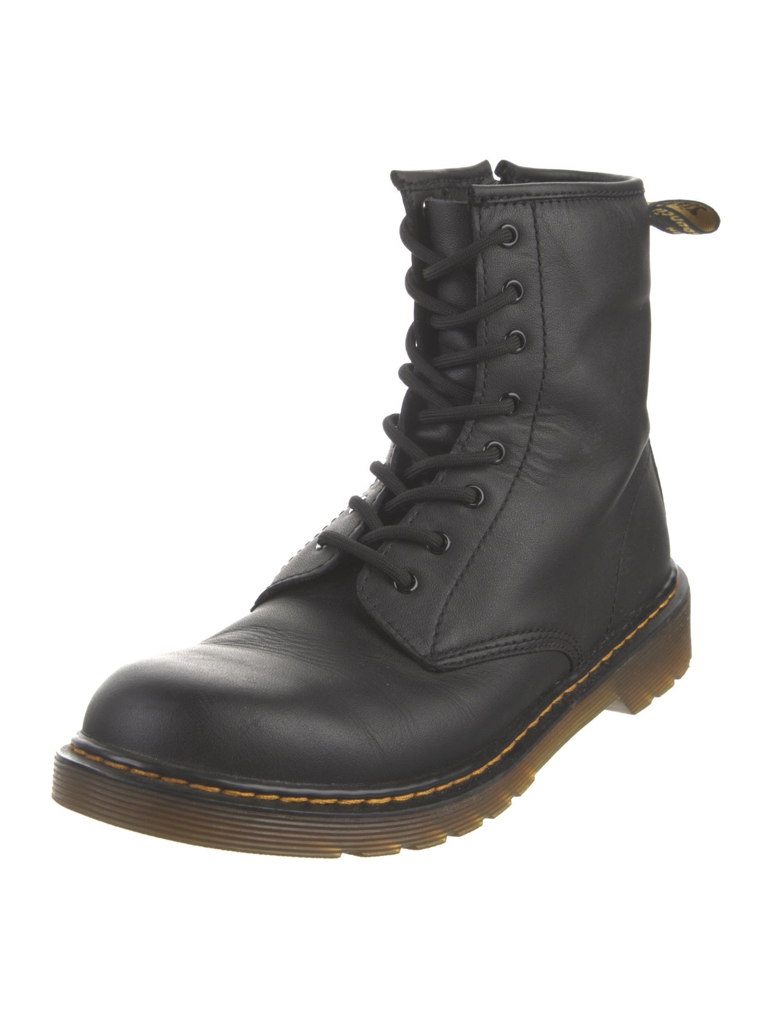 Dr. Martens Leather Combat Boots