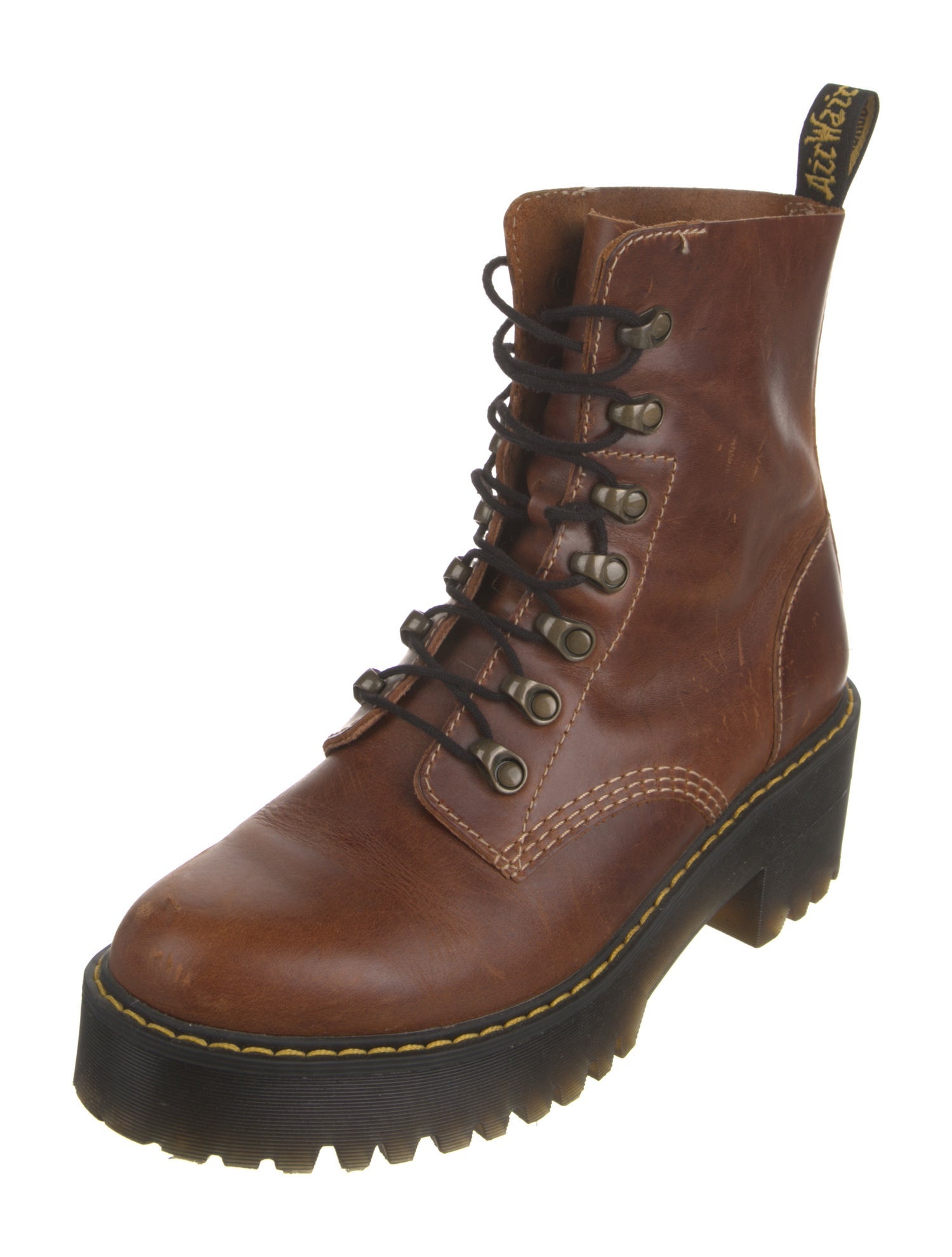 Dr. Martens Leather Combat Boots