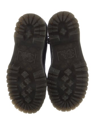 Dr. Martens Leather Printed Combat Boots