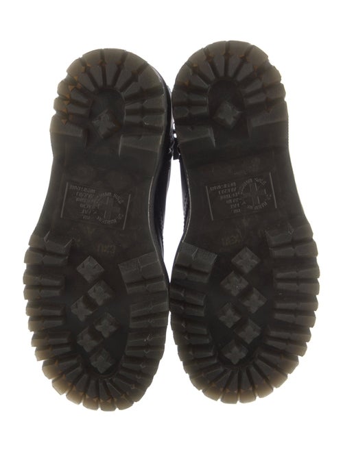 Dr. Martens Leather Printed Combat Boots