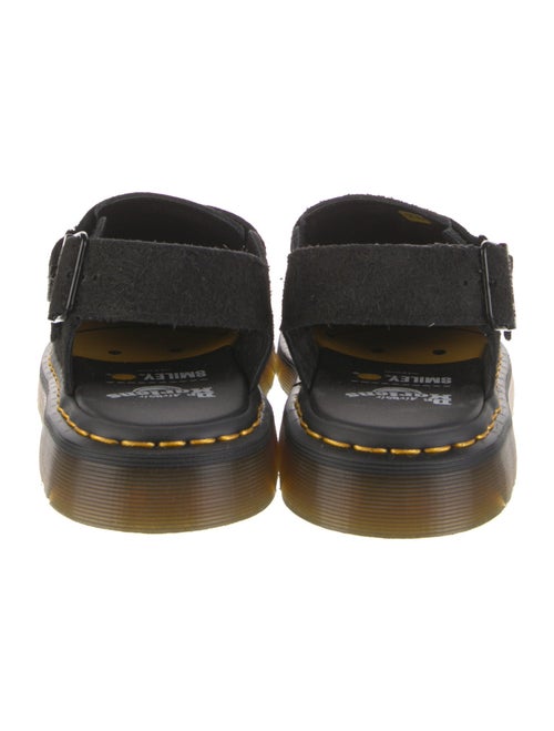 Dr. Martens Suede Graphic Print Slingback Flats