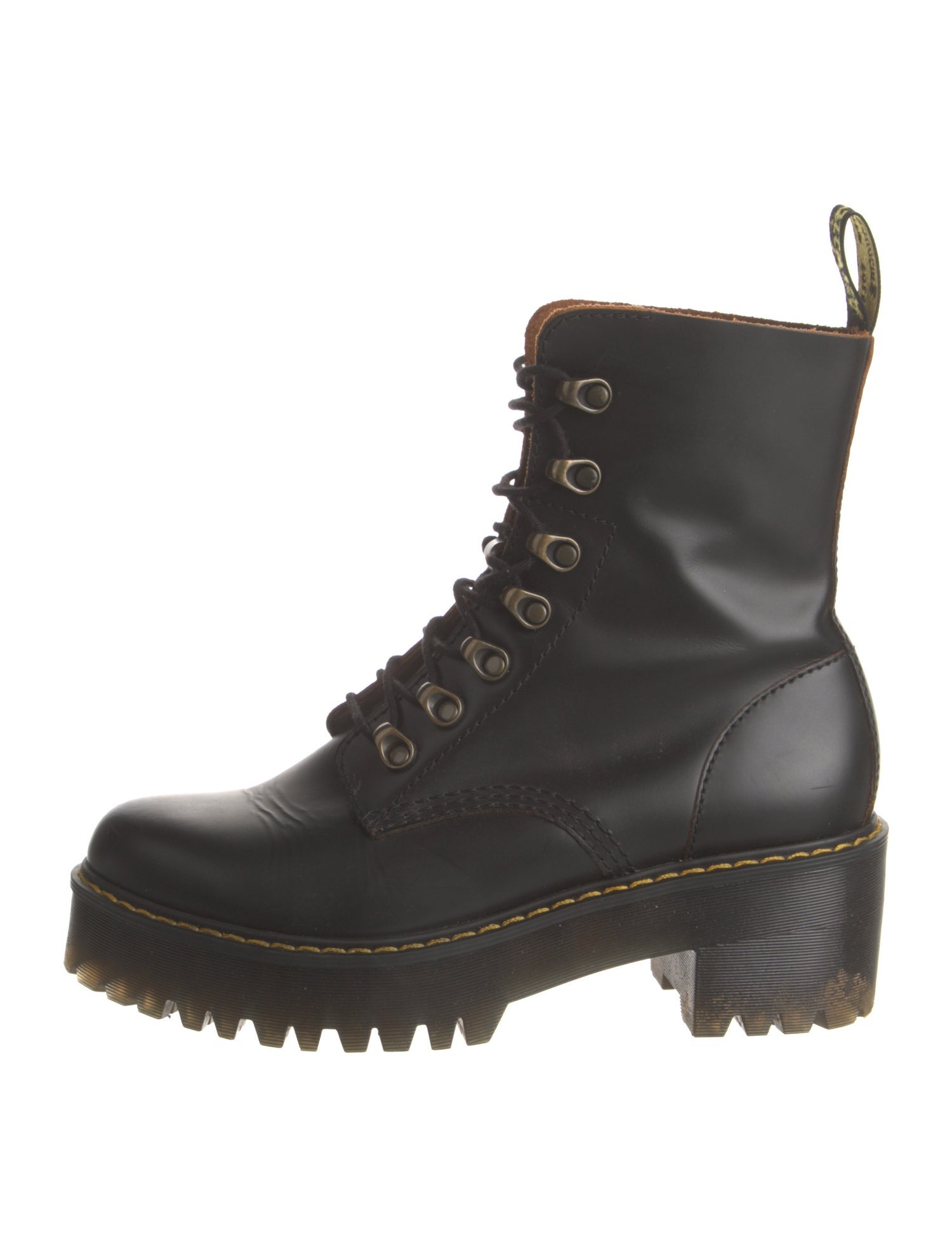 Dr. Martens Leather Combat Boots