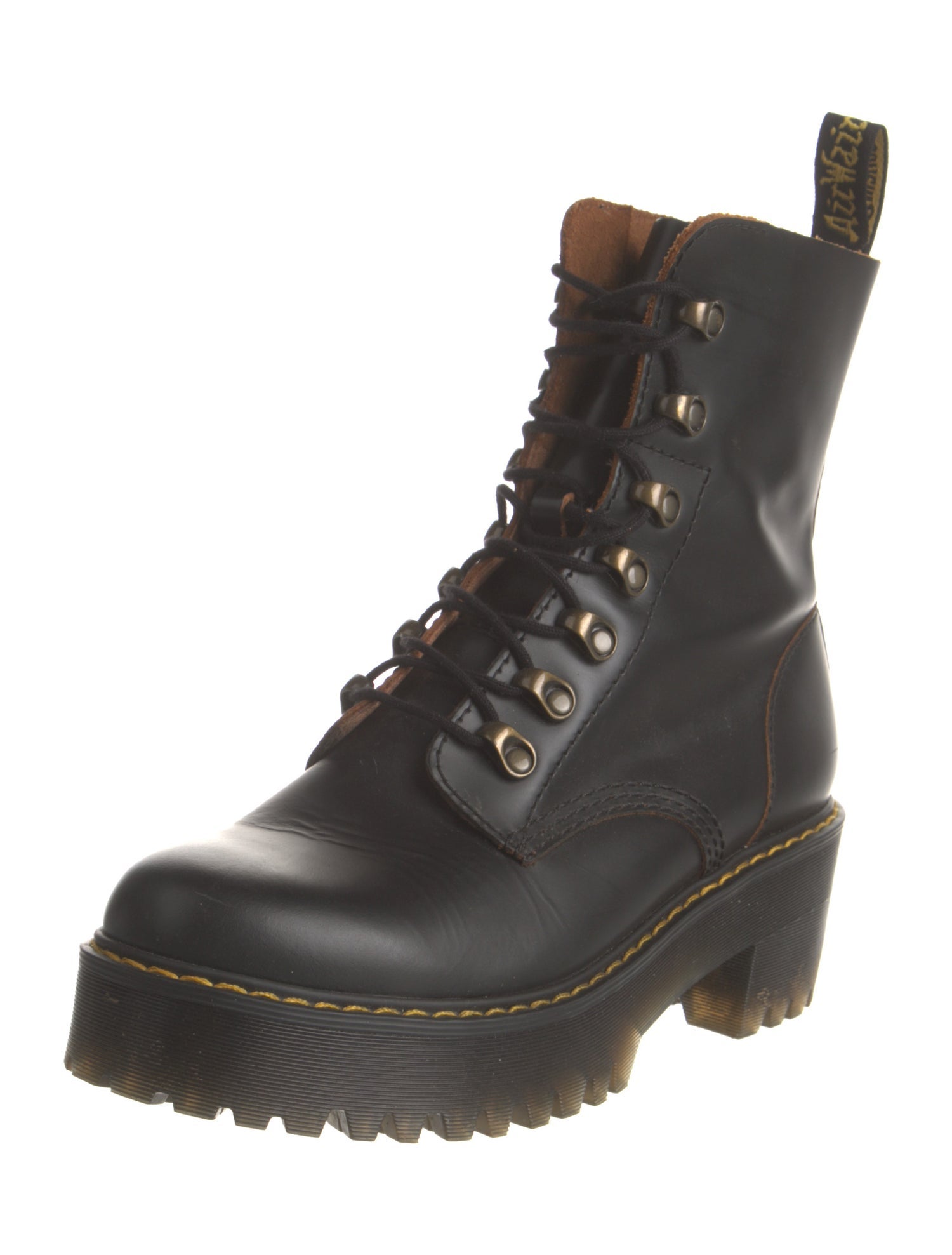 Dr. Martens Leather Combat Boots