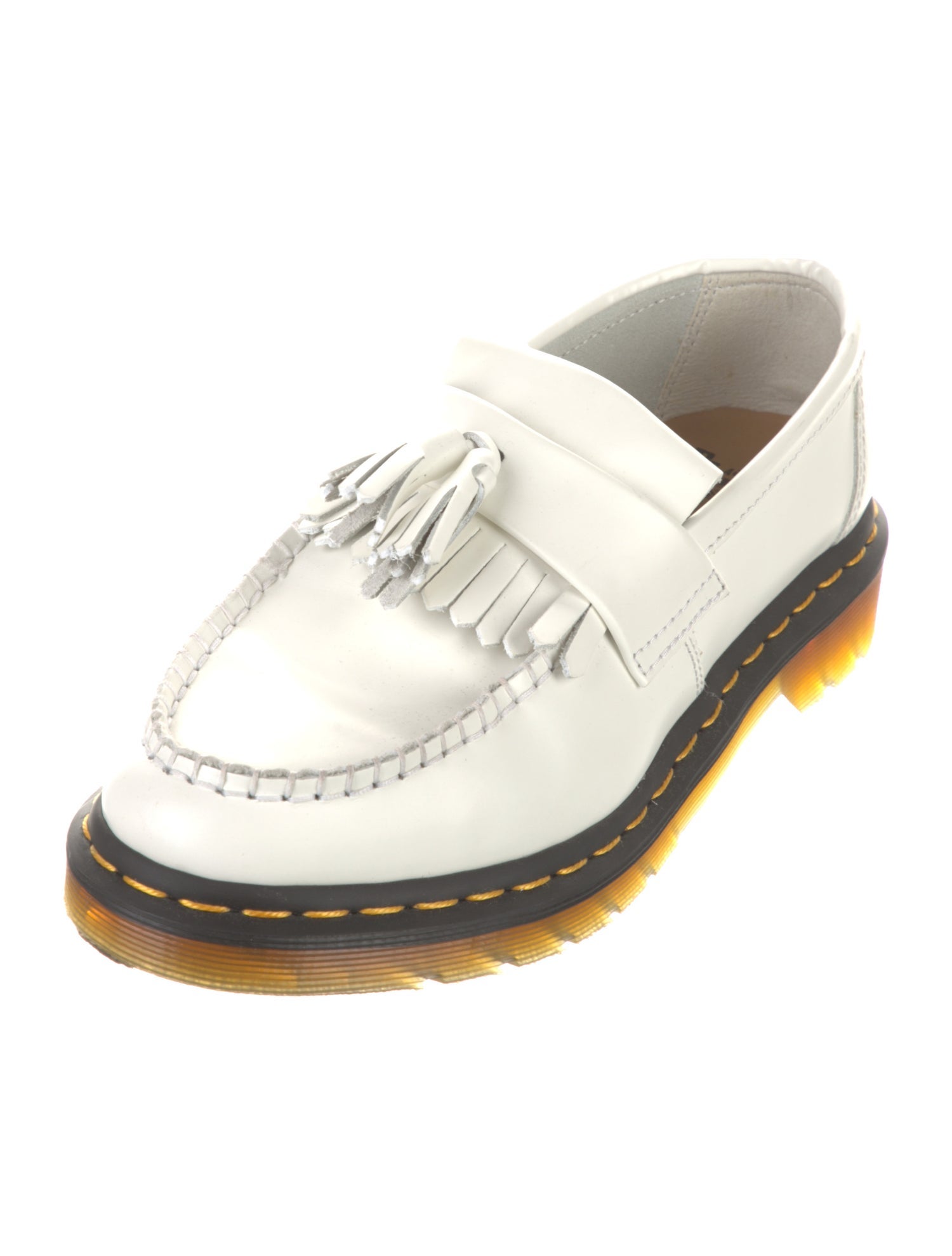 Dr. Martens Leather Tassel Accents Mules