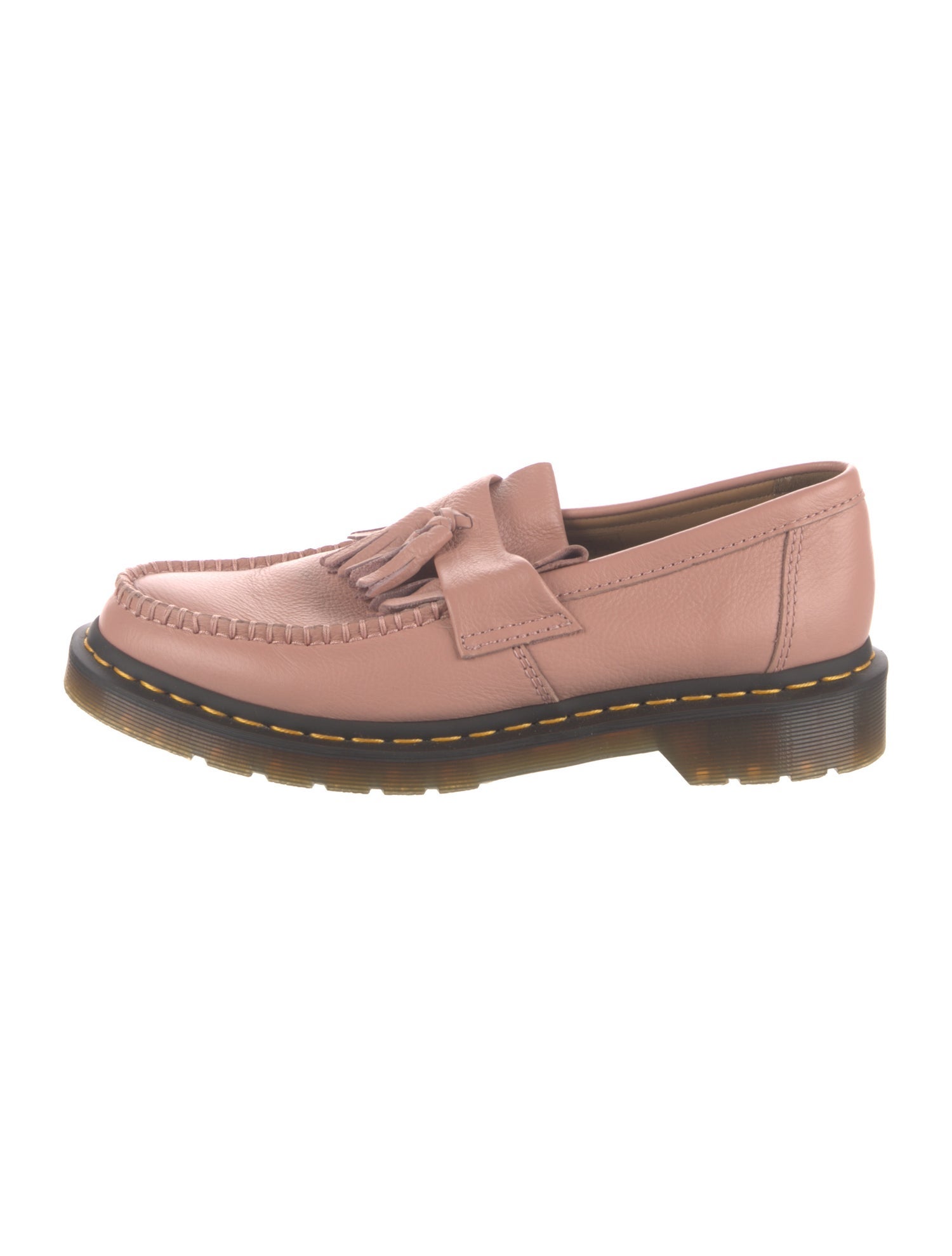Dr. Martens Leather Tassel Accents Loafers