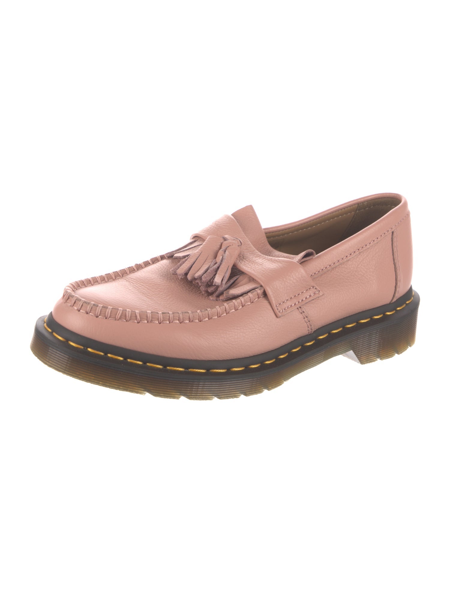 Dr. Martens Leather Tassel Accents Loafers