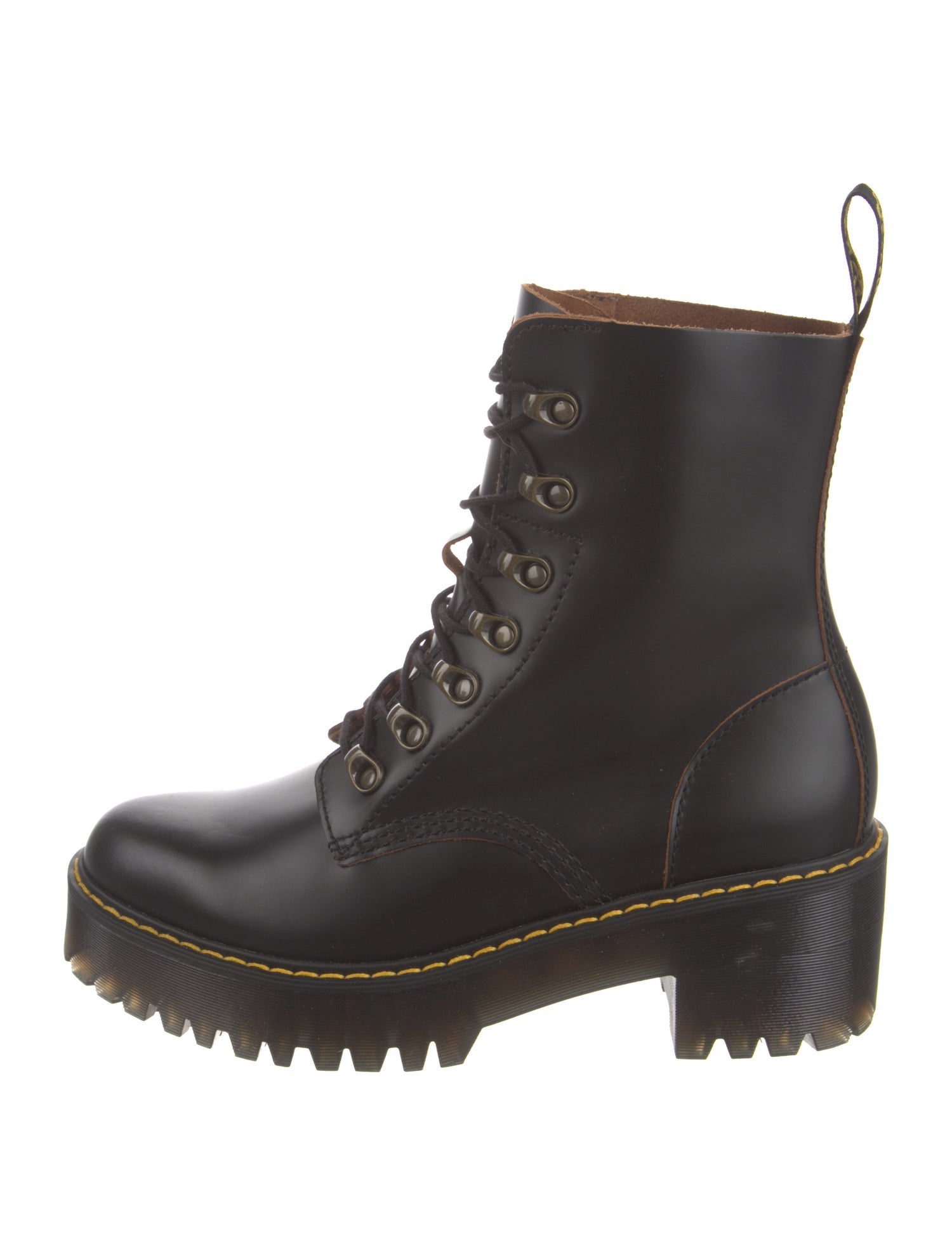 Dr. Martens Leather Combat Boots