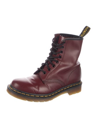 Dr. Martens Leather Combat Boots