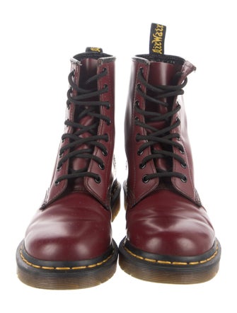Dr. Martens Leather Combat Boots