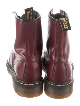 Dr. Martens Leather Combat Boots