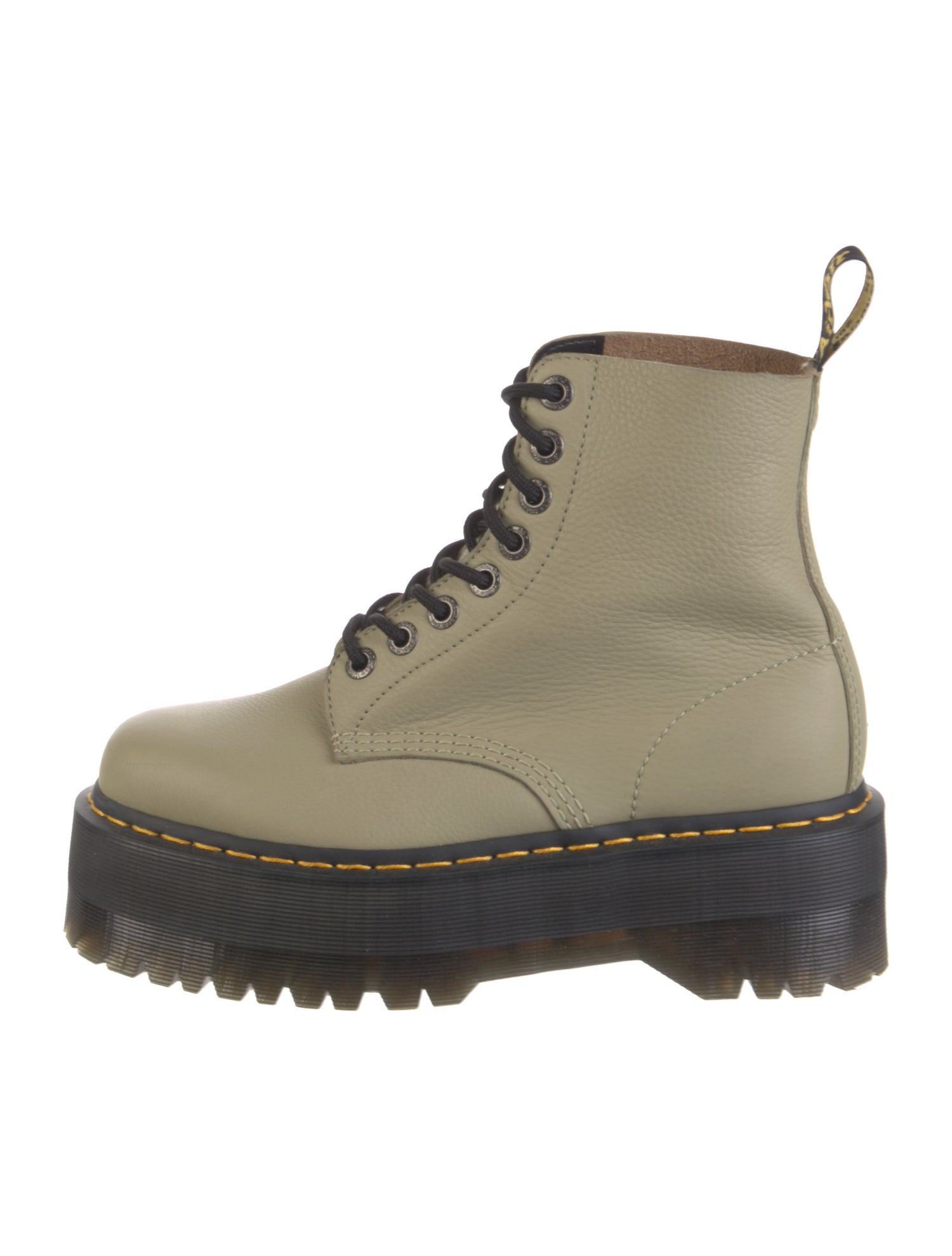 Dr. Martens Leather Combat Boots