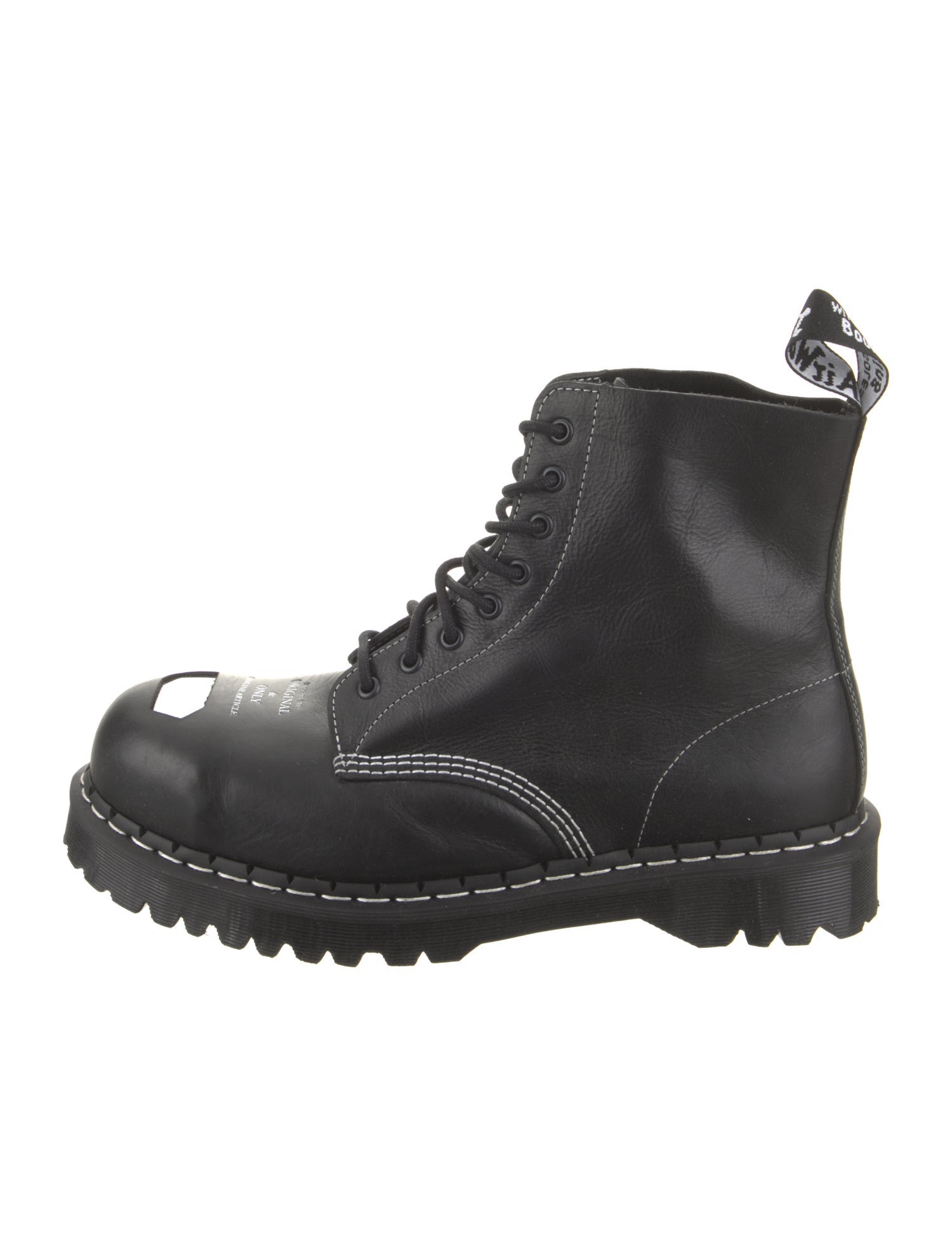 Dr. Martens Leather Combat Boots