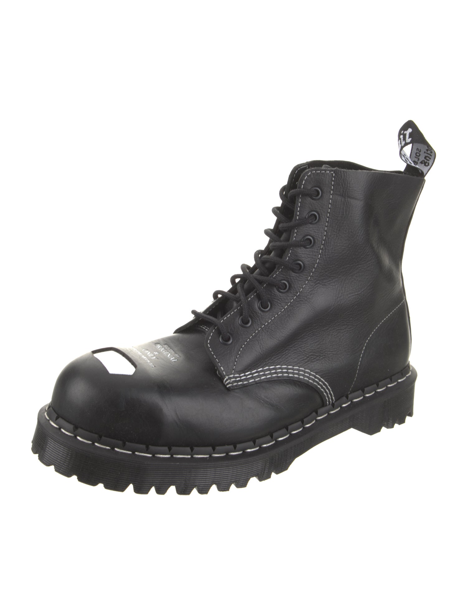 Dr. Martens Leather Combat Boots