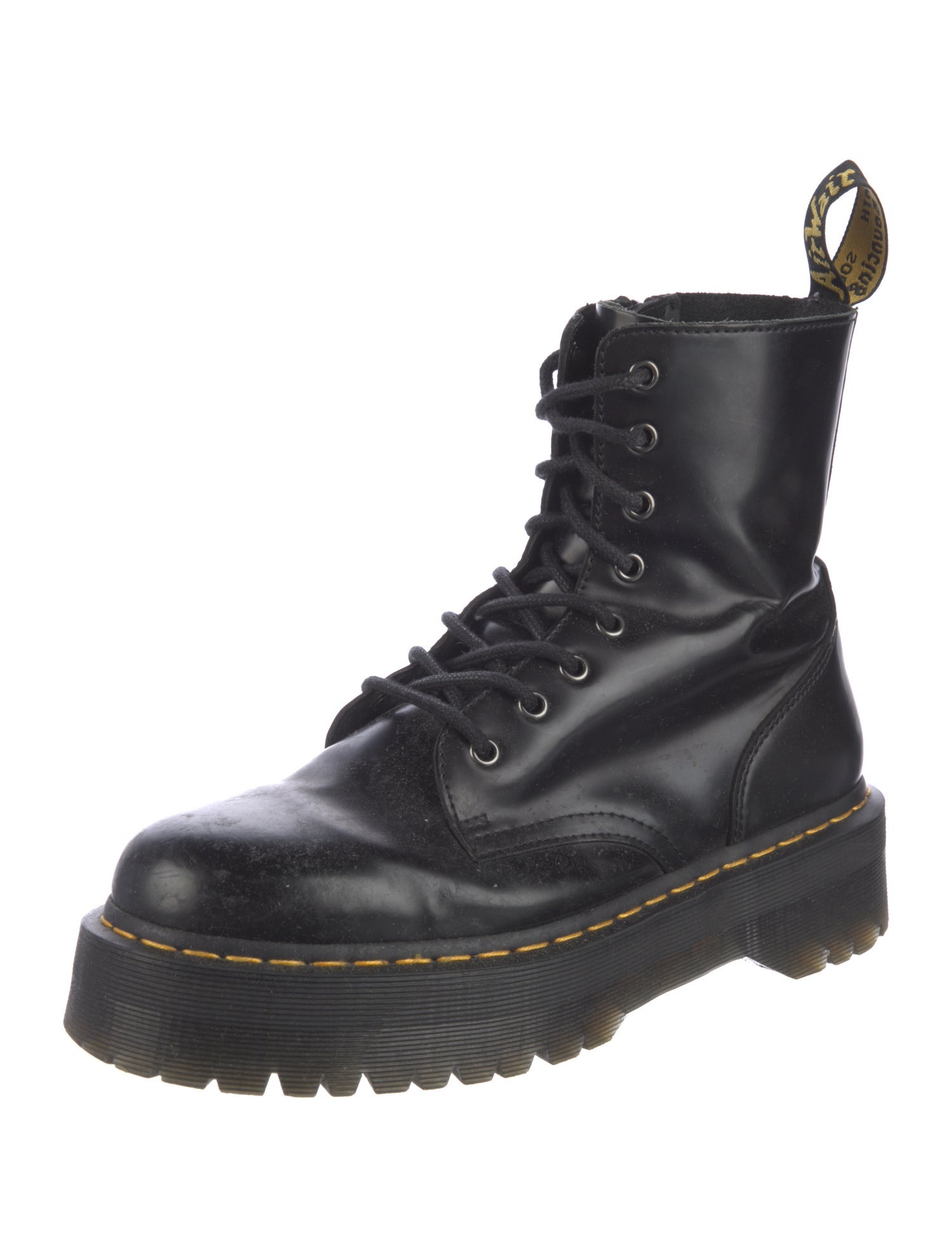 Dr. Martens Leather Combat Boots