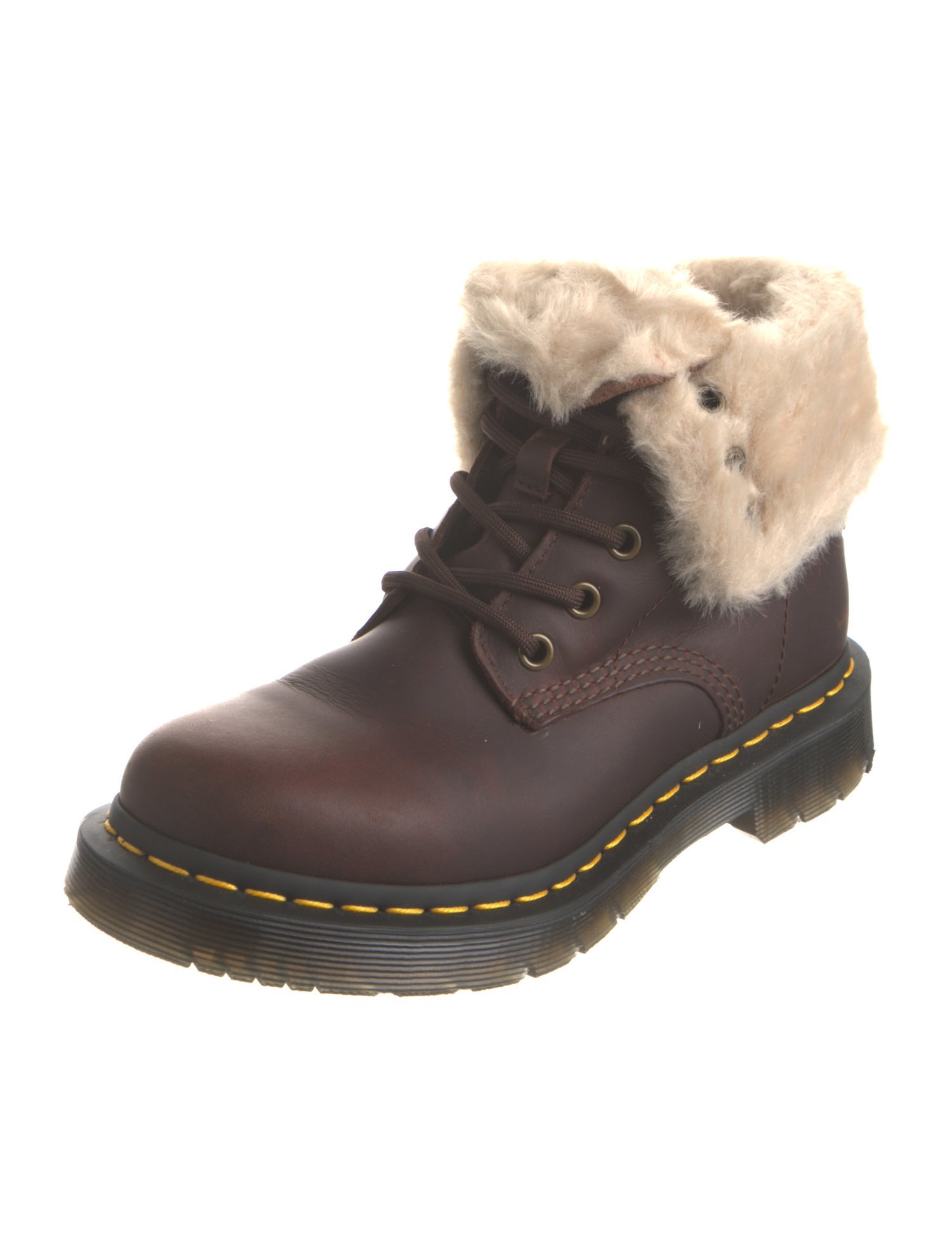 Dr. Martens Leather Lace-Up Boots