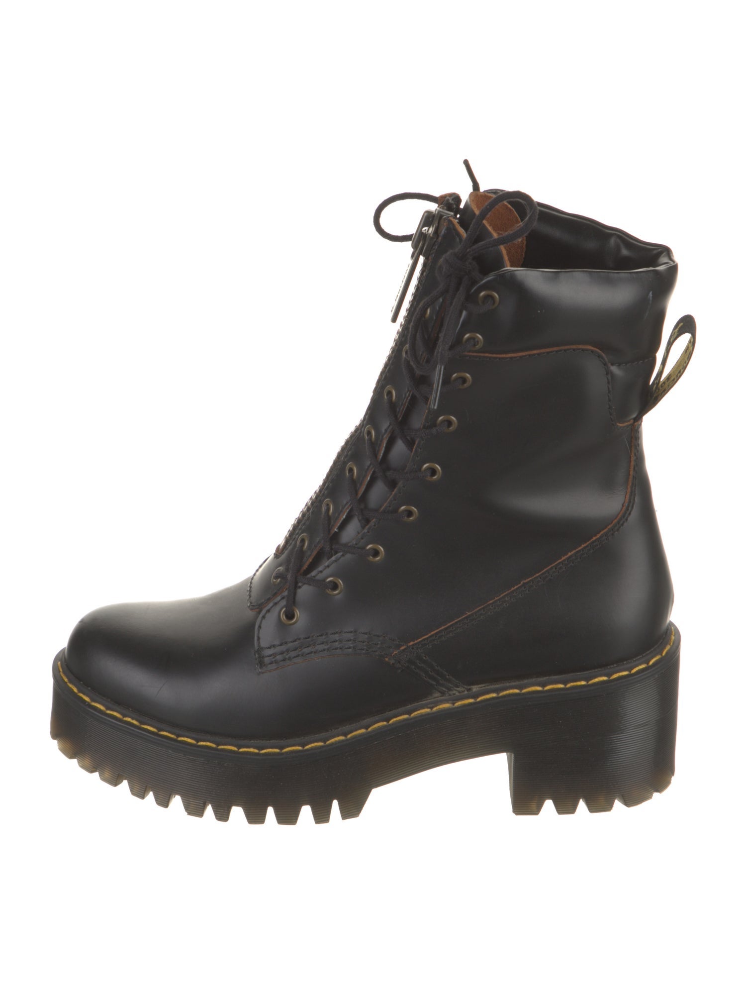Dr. Martens Leather Combat Boots