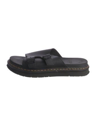 Dr. Martens Leather Slides