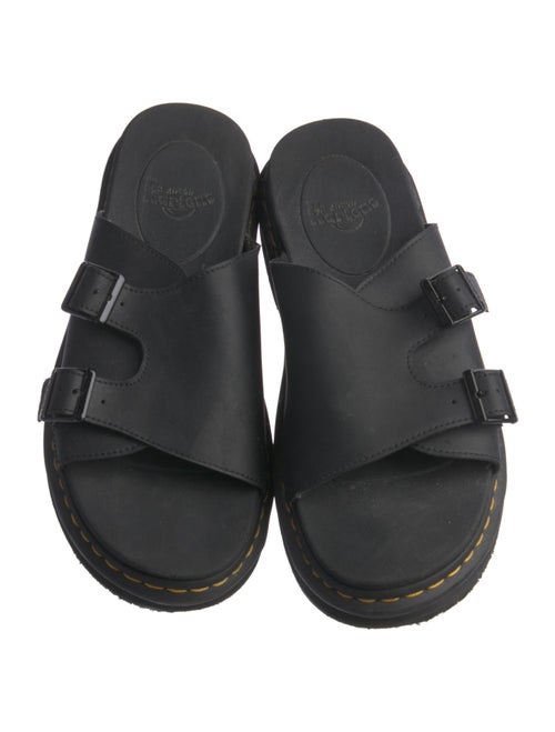 Dr. Martens Leather Slides