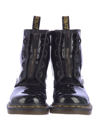 Dr. Martens Patent Leather Combat Boots