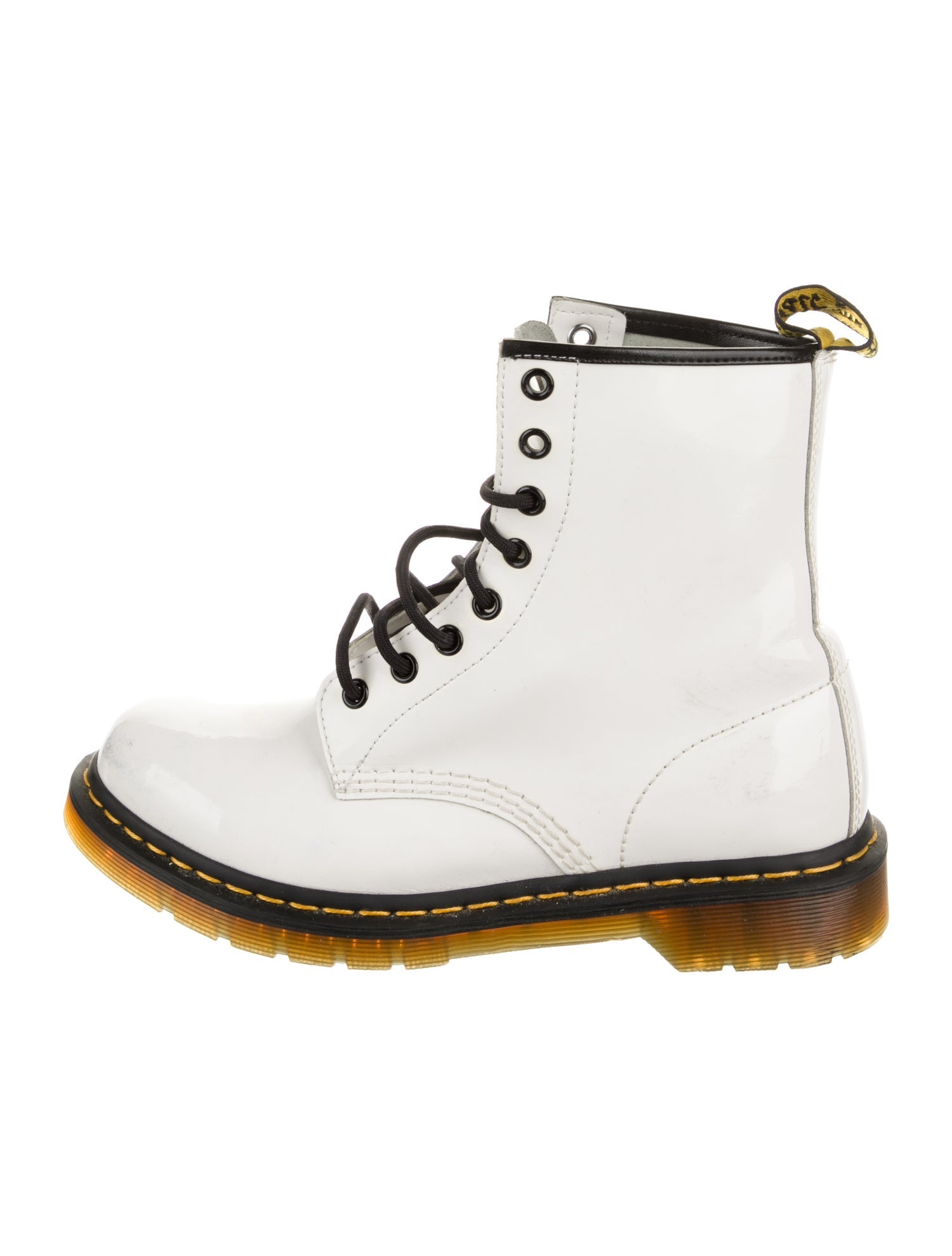 Dr. Martens Patent Leather Combat Boots