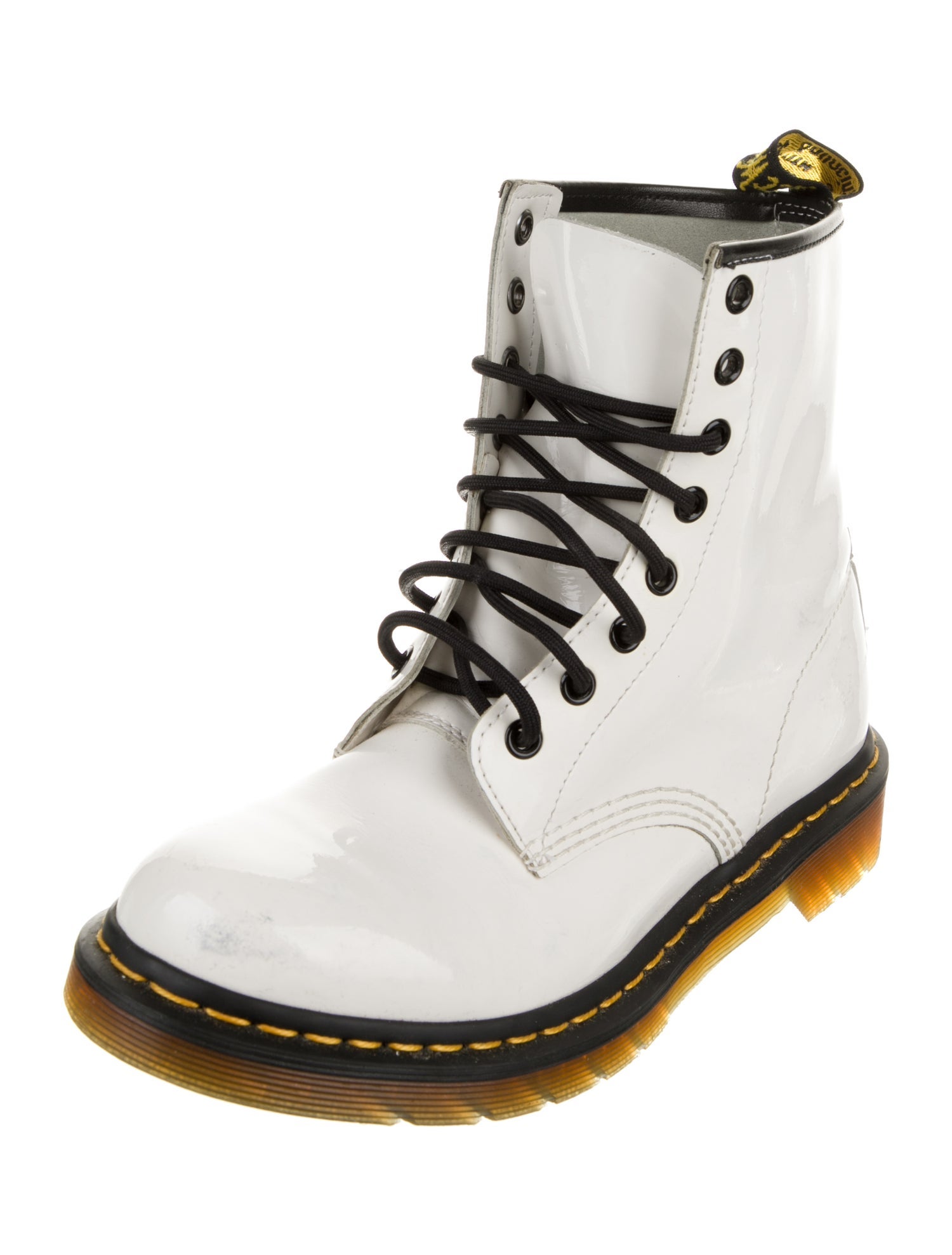 Dr. Martens Patent Leather Combat Boots