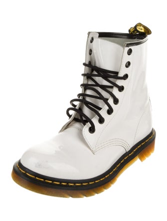 Dr. Martens Patent Leather Combat Boots