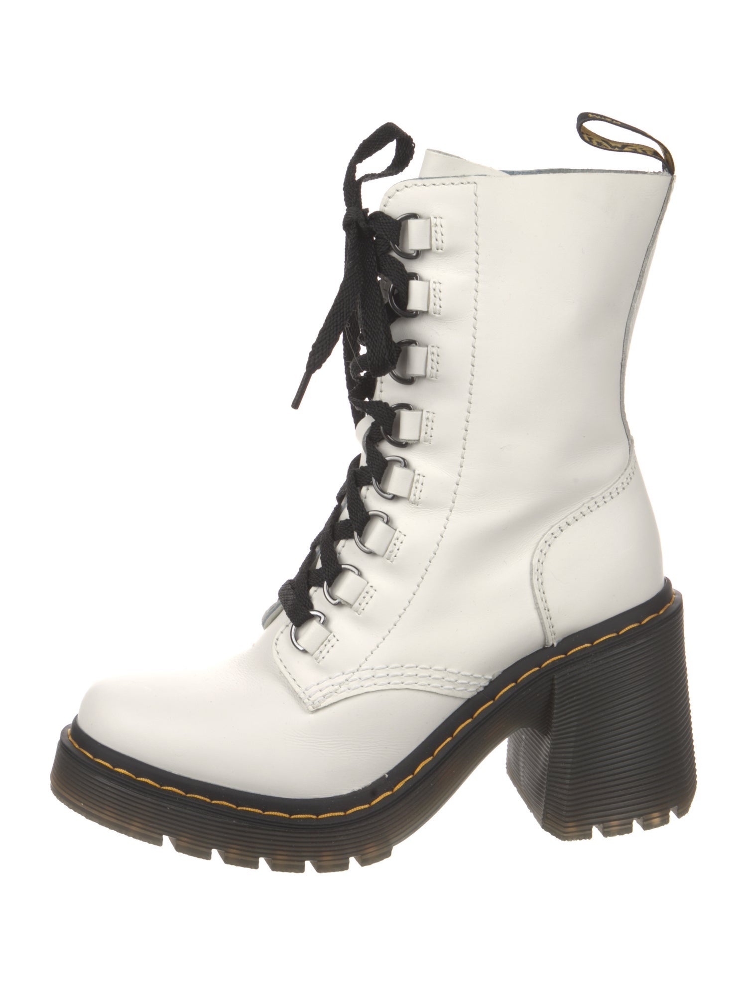 Dr. Martens Leather Combat Boots