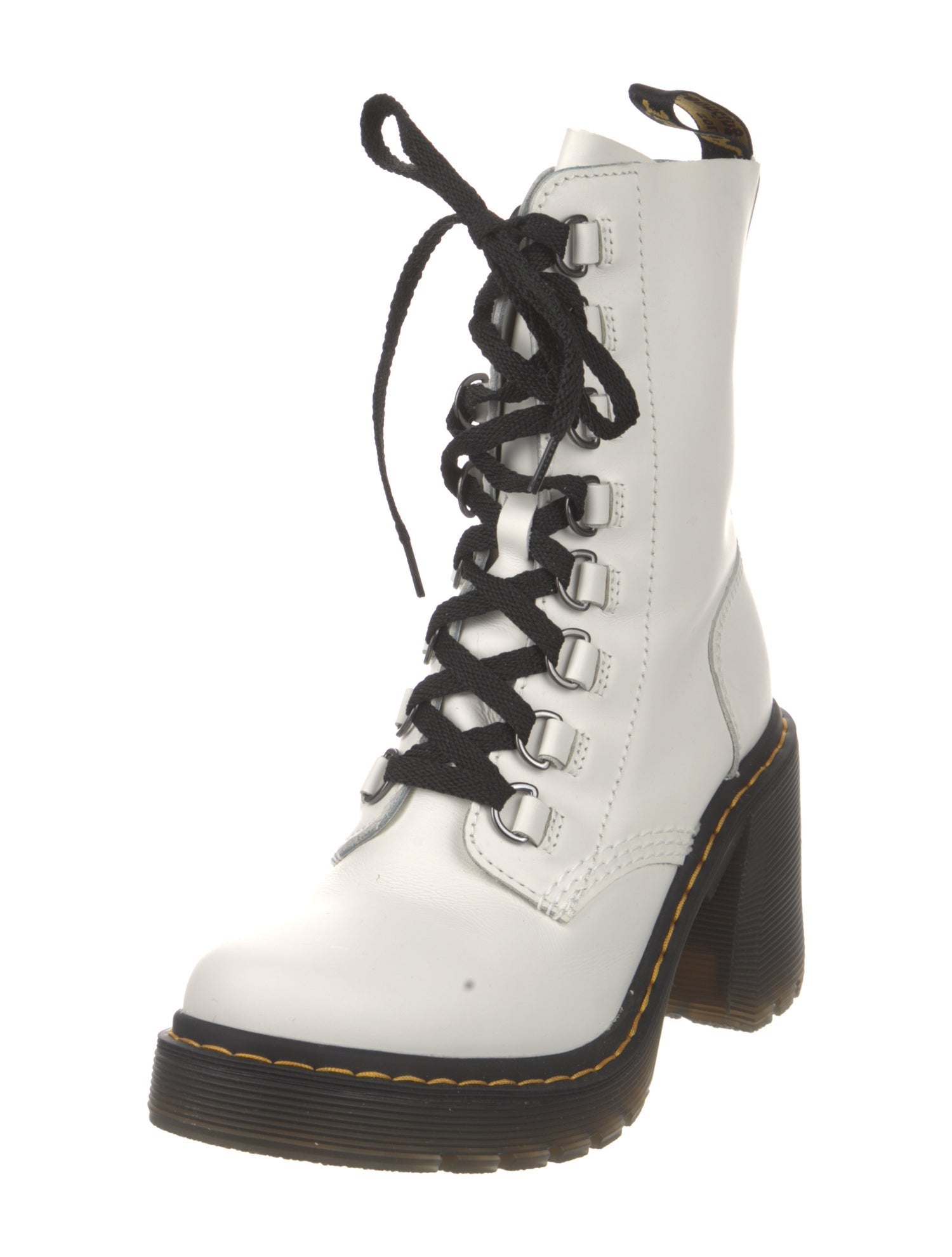 Dr. Martens Leather Combat Boots