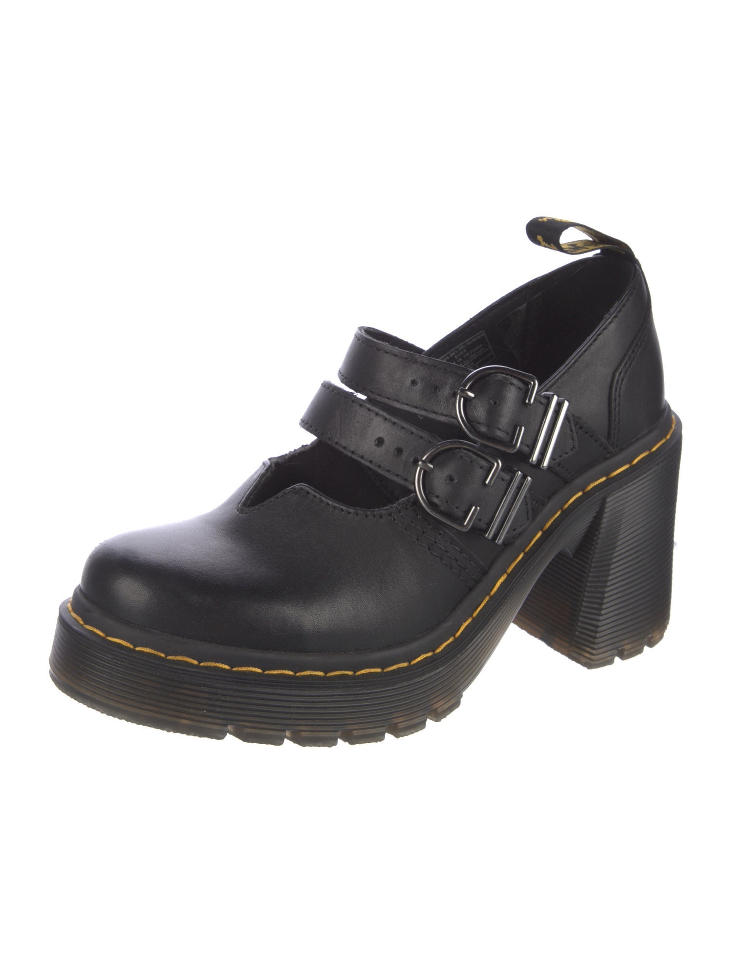 Dr. Martens Leather Slingback Pumps