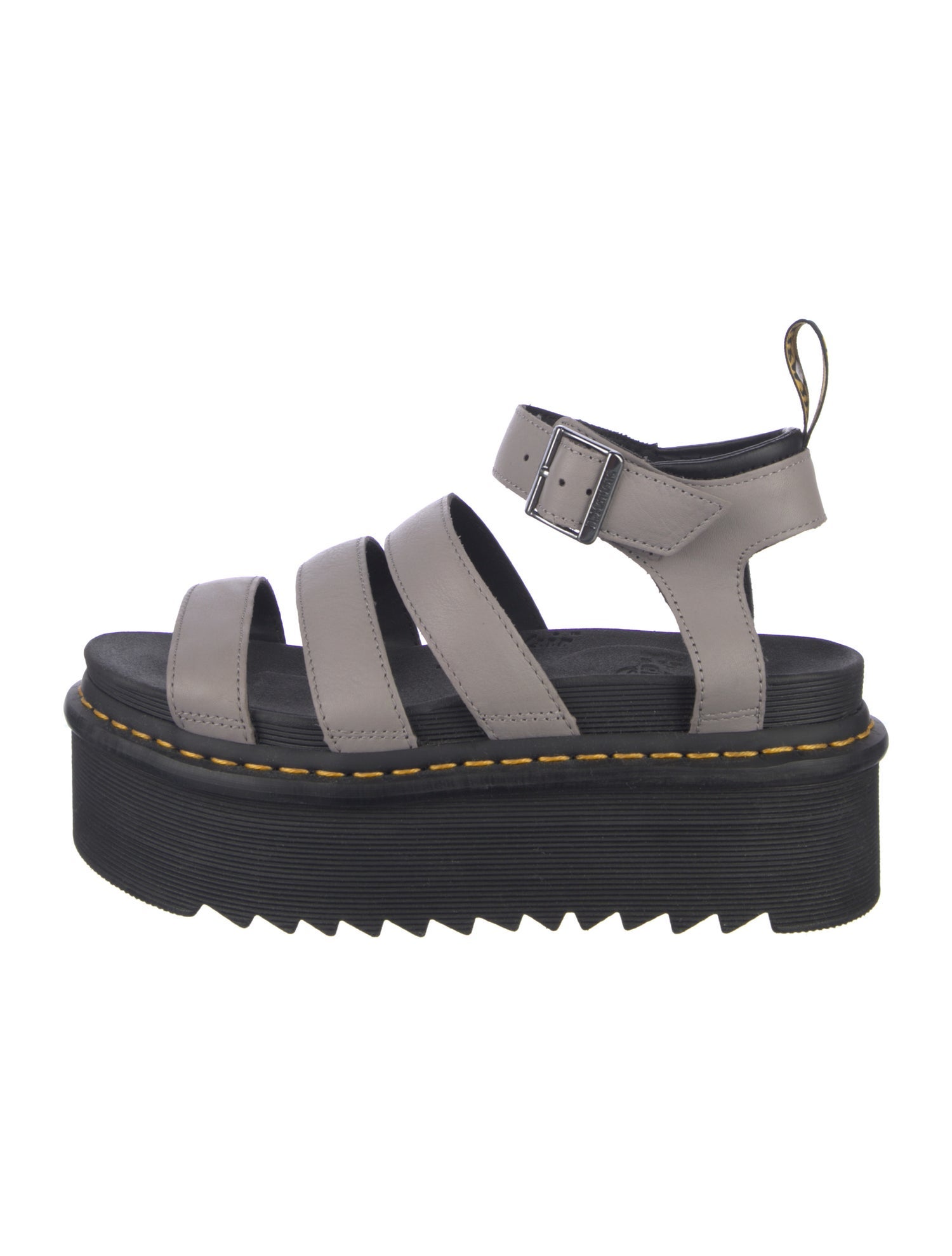 Dr. Martens Leather Cutout Accent Espadrilles