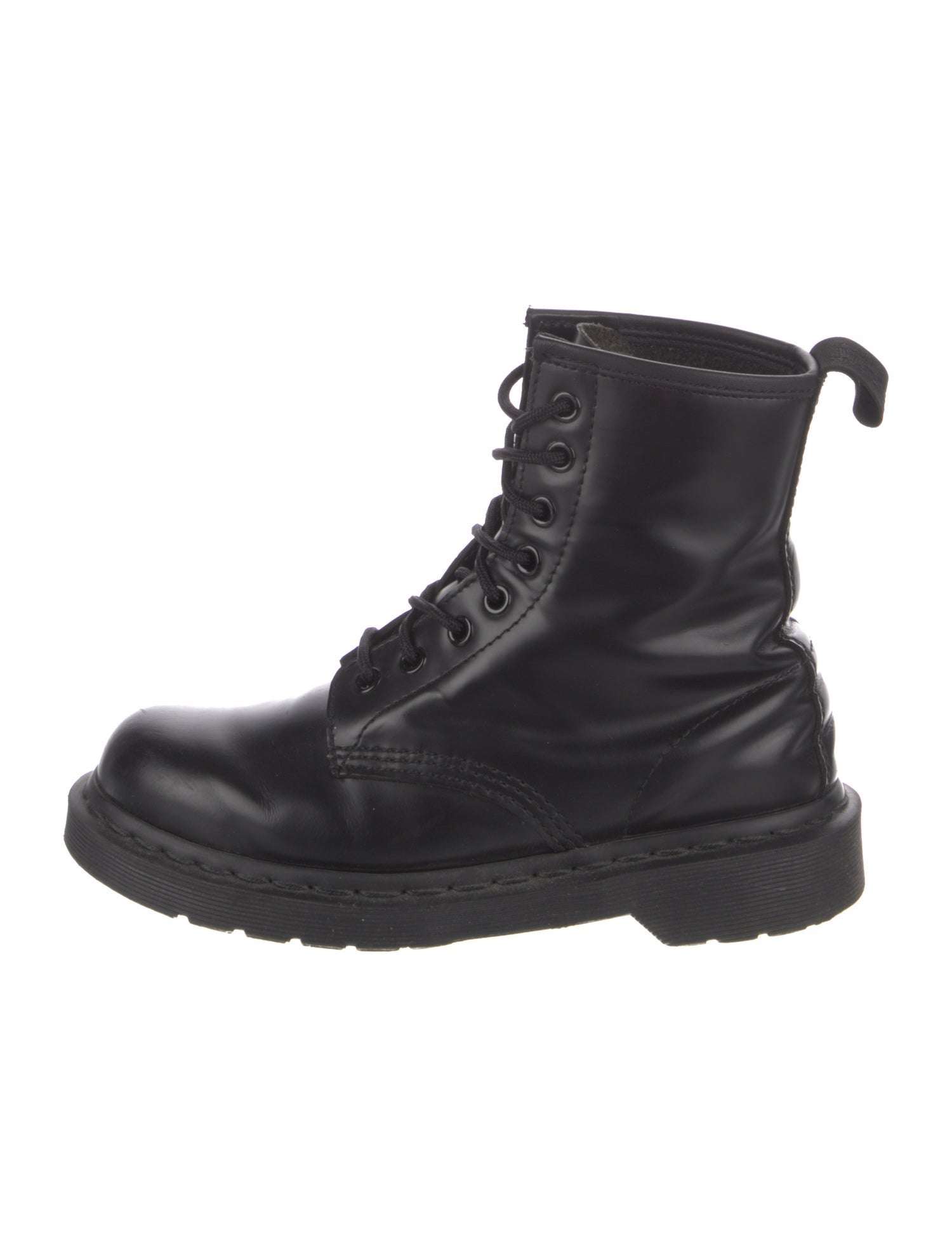 Dr. Martens Leather Combat Boots