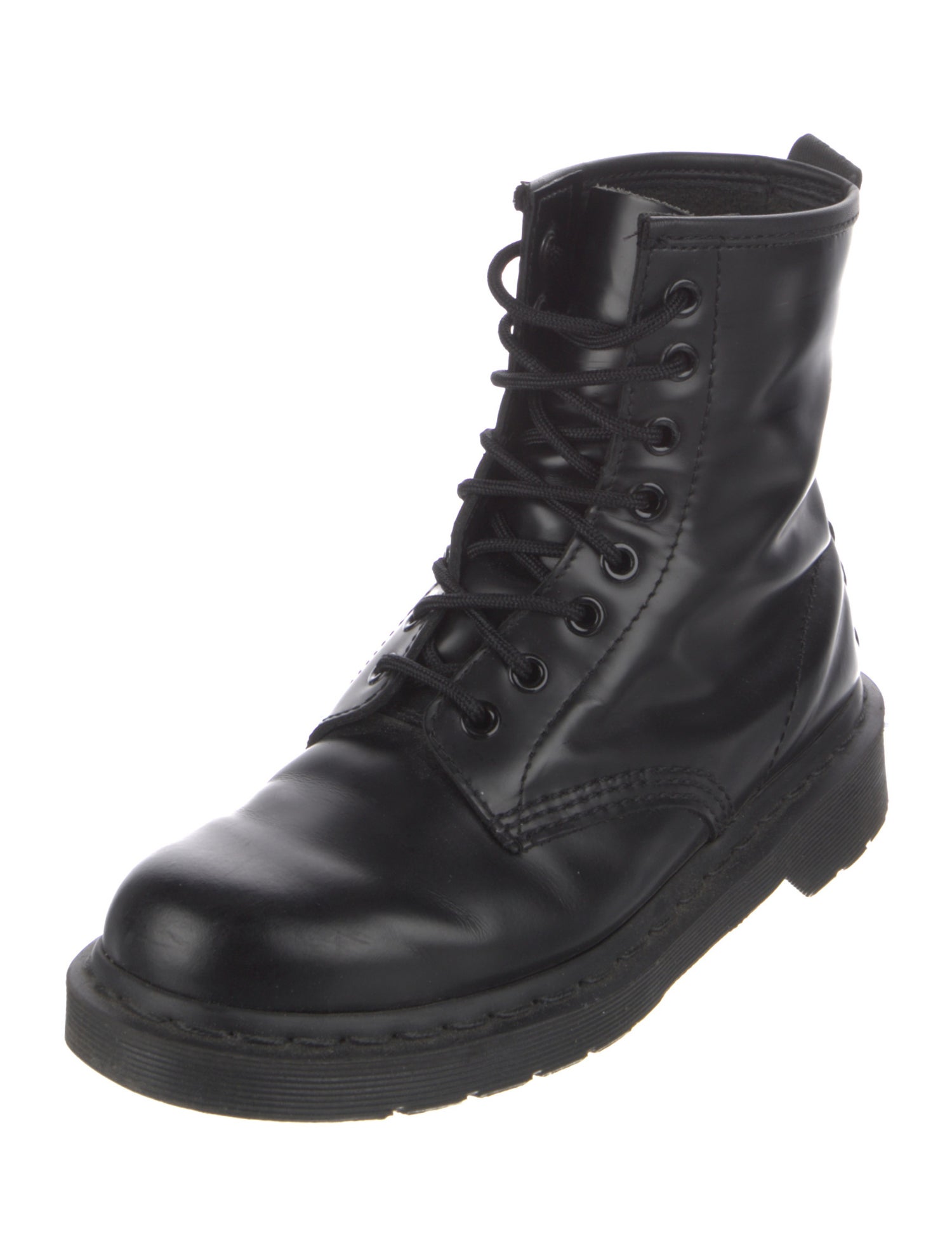 Dr. Martens Leather Combat Boots