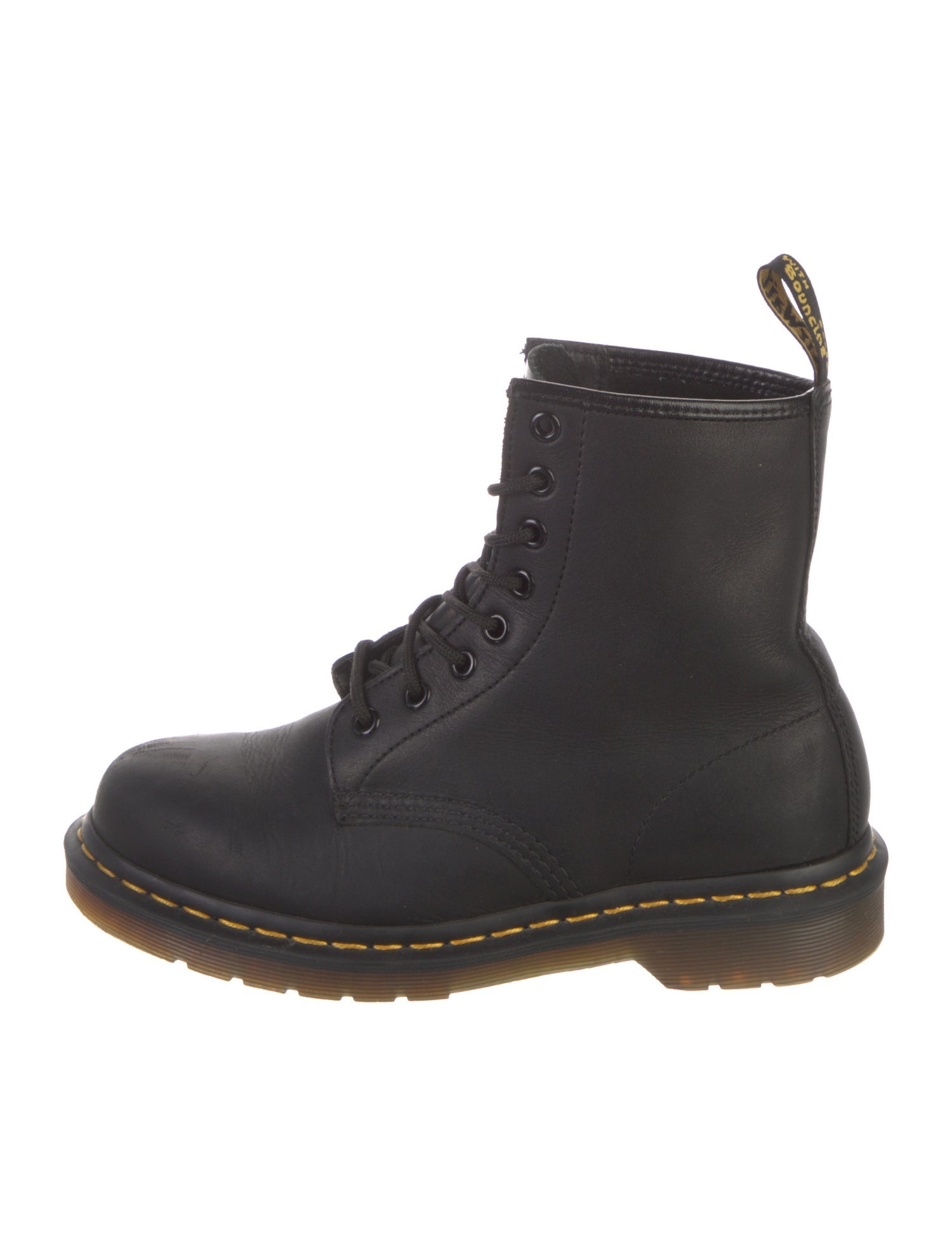 Dr. Martens Leather Combat Boots
