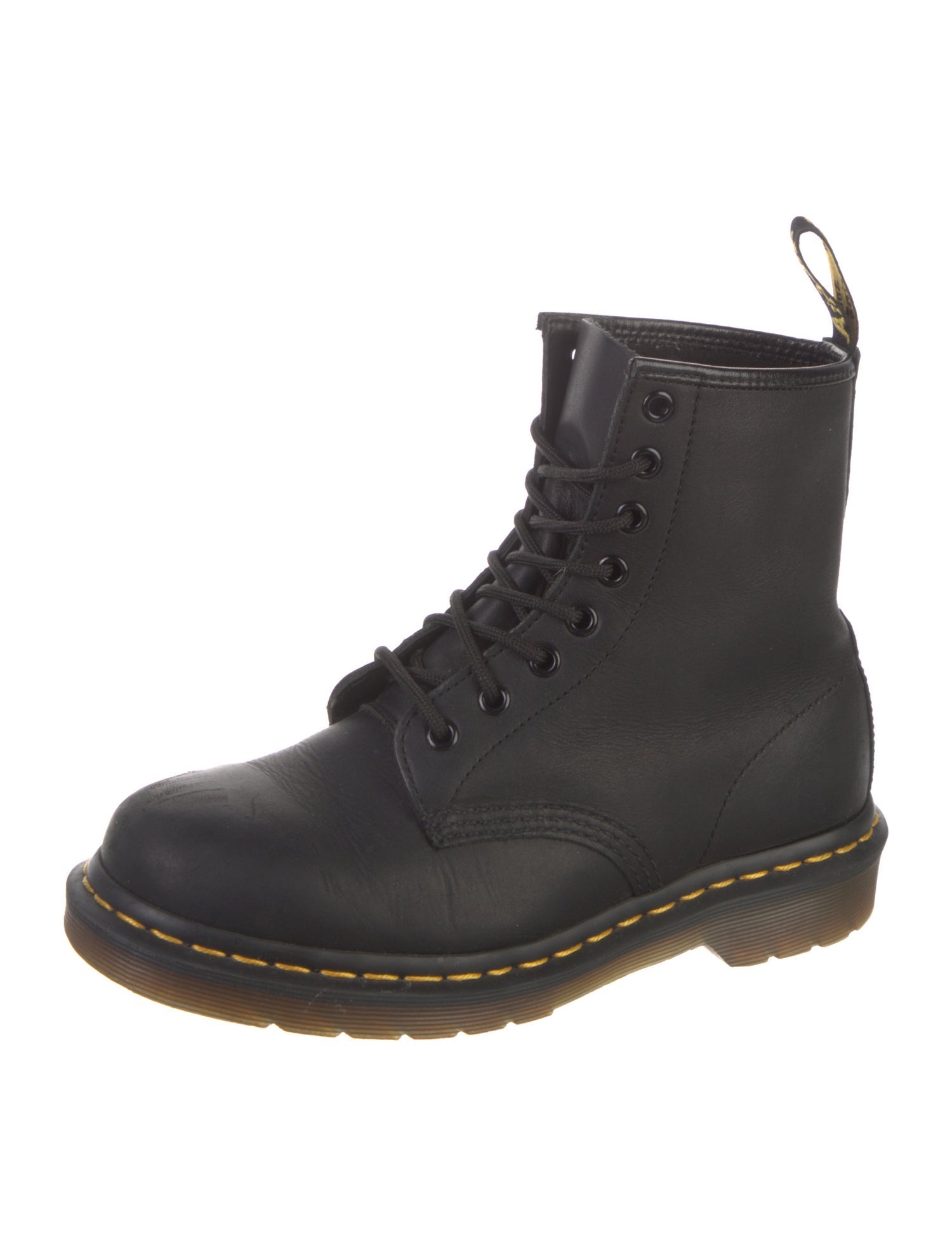 Dr. Martens Leather Combat Boots