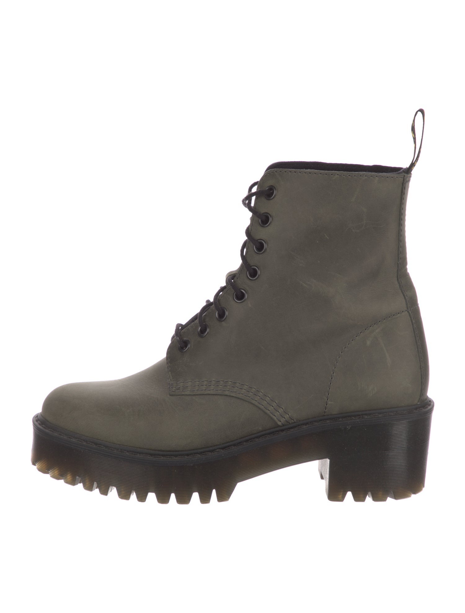 Dr. Martens Leather Combat Boots