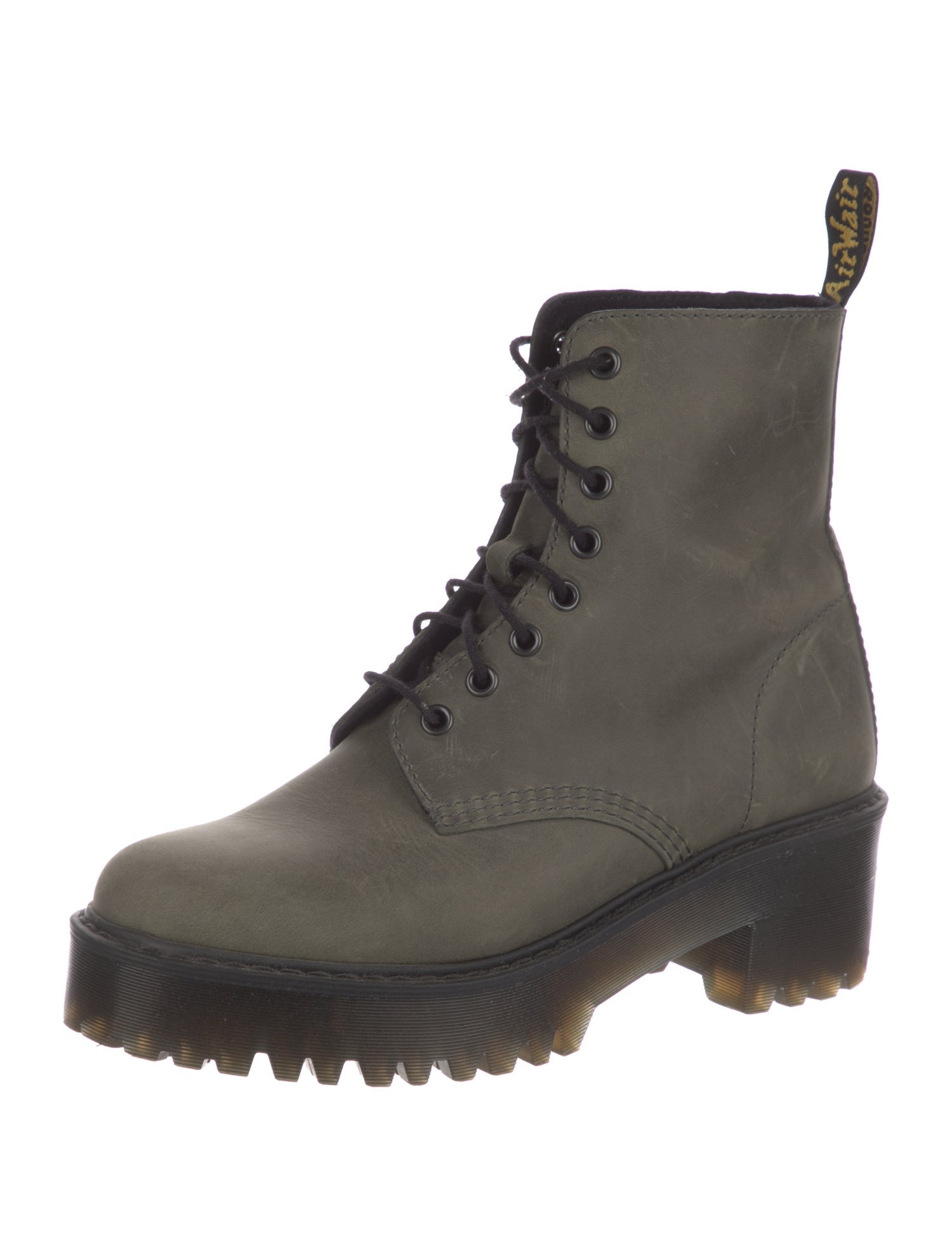 Dr. Martens Leather Combat Boots