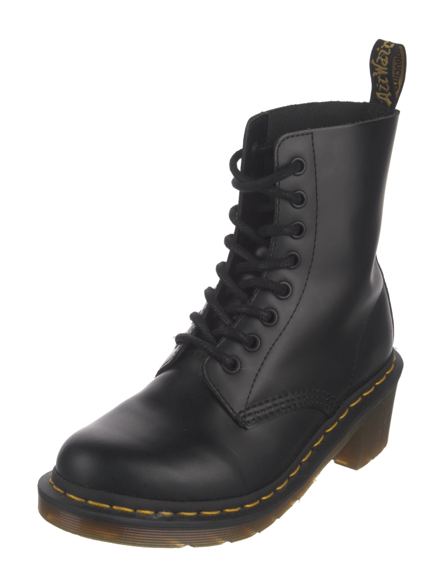 Dr. Martens Leather Combat Boots