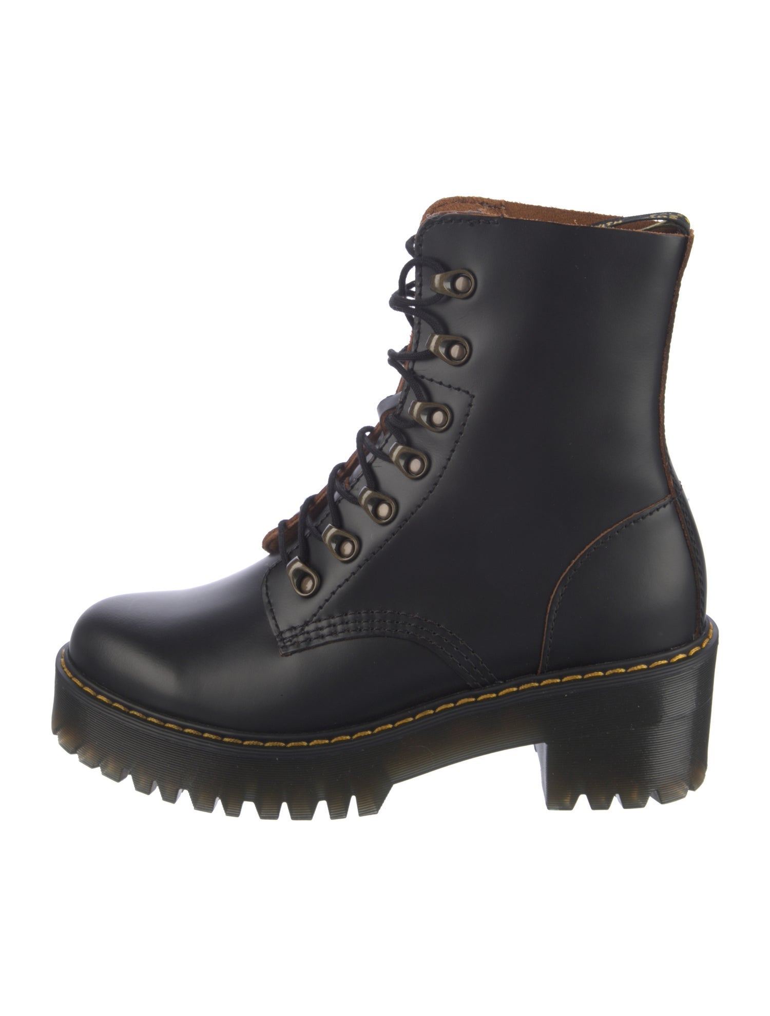 Dr. Martens Leather Combat Boots