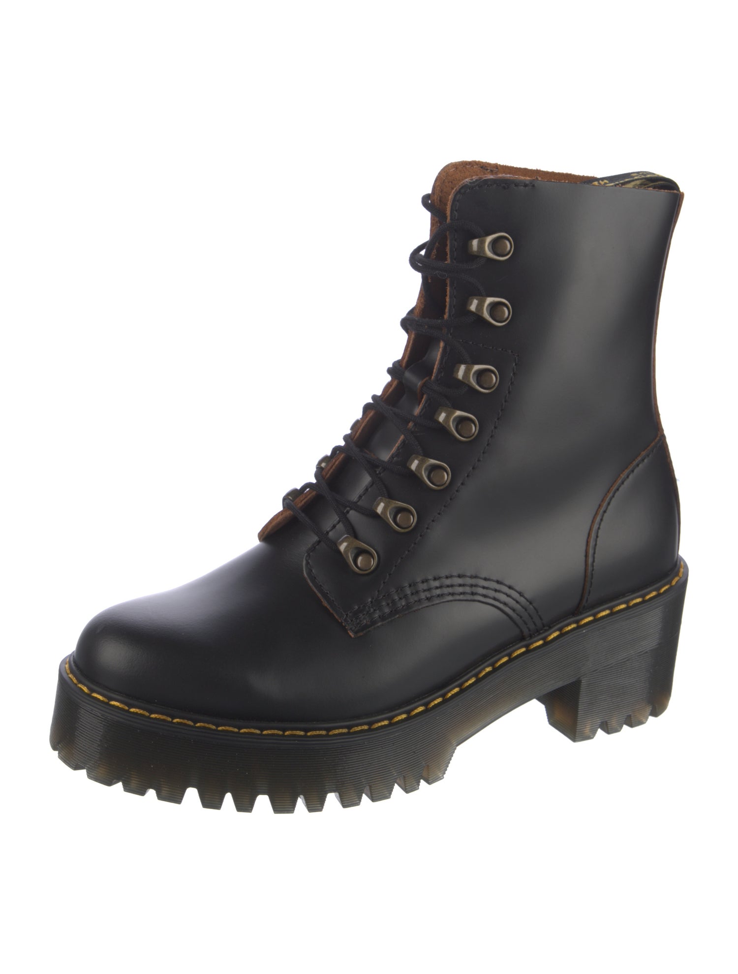 Dr. Martens Leather Combat Boots