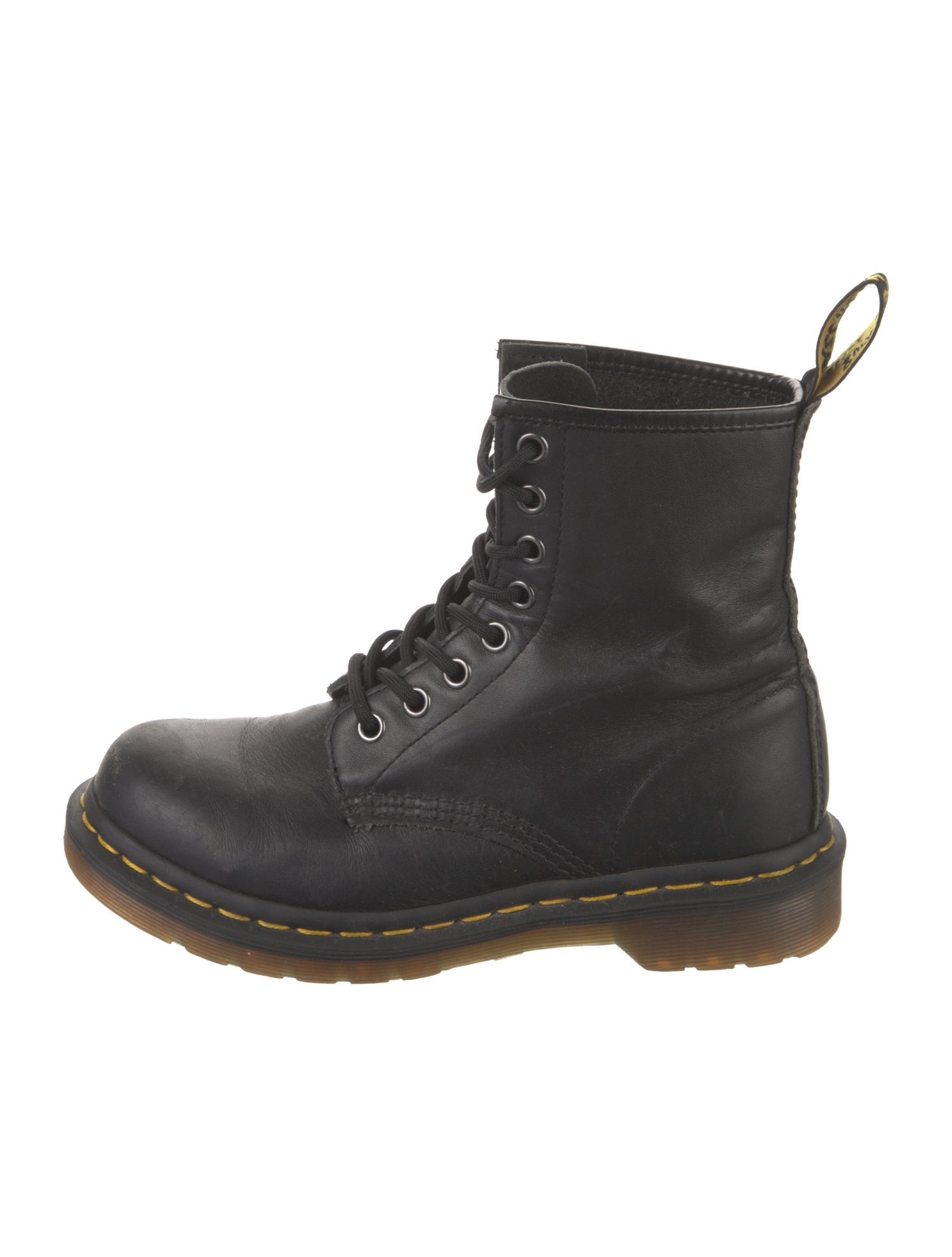 Dr. Martens Leather Combat Boots