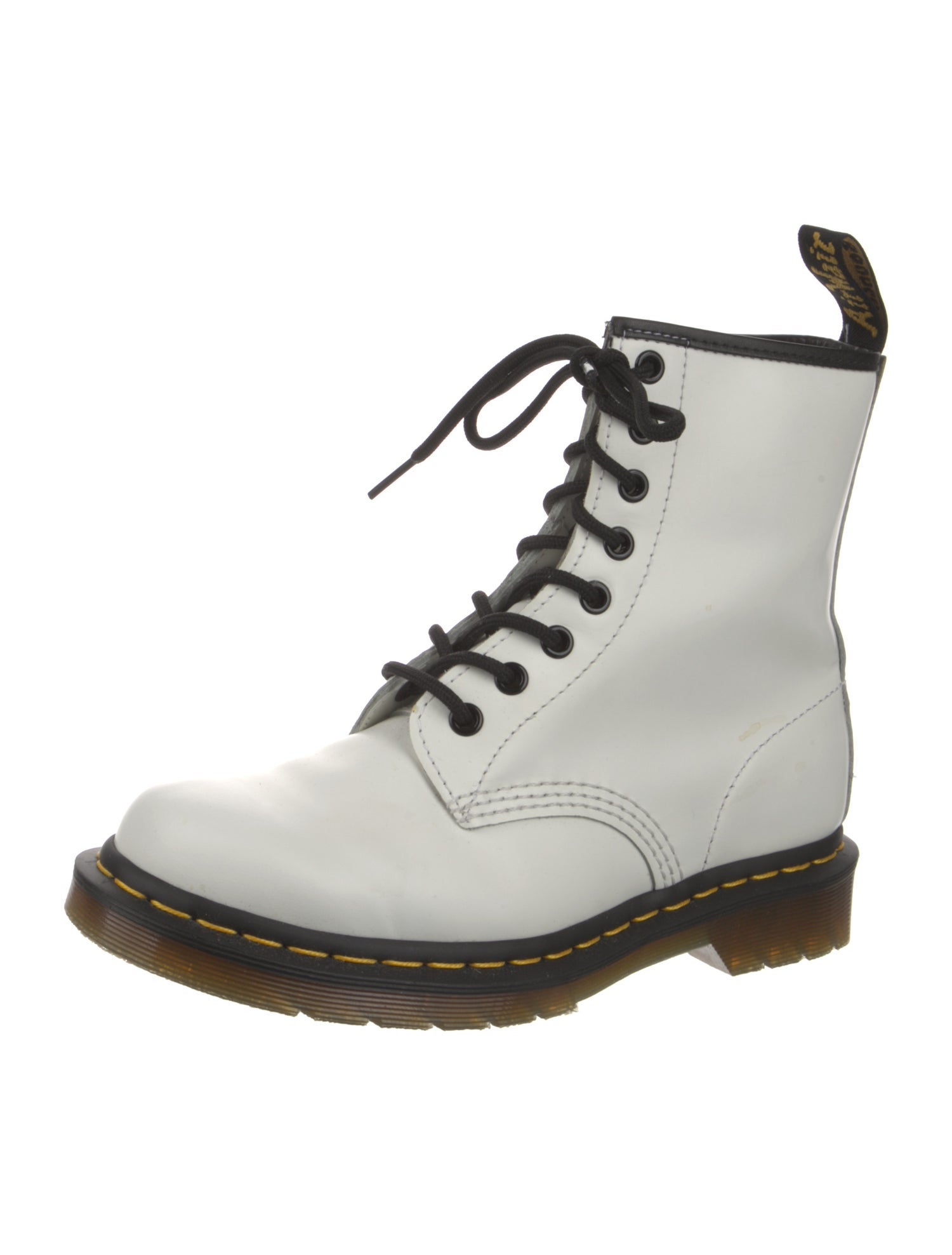 Dr. Martens Leather Combat Boots