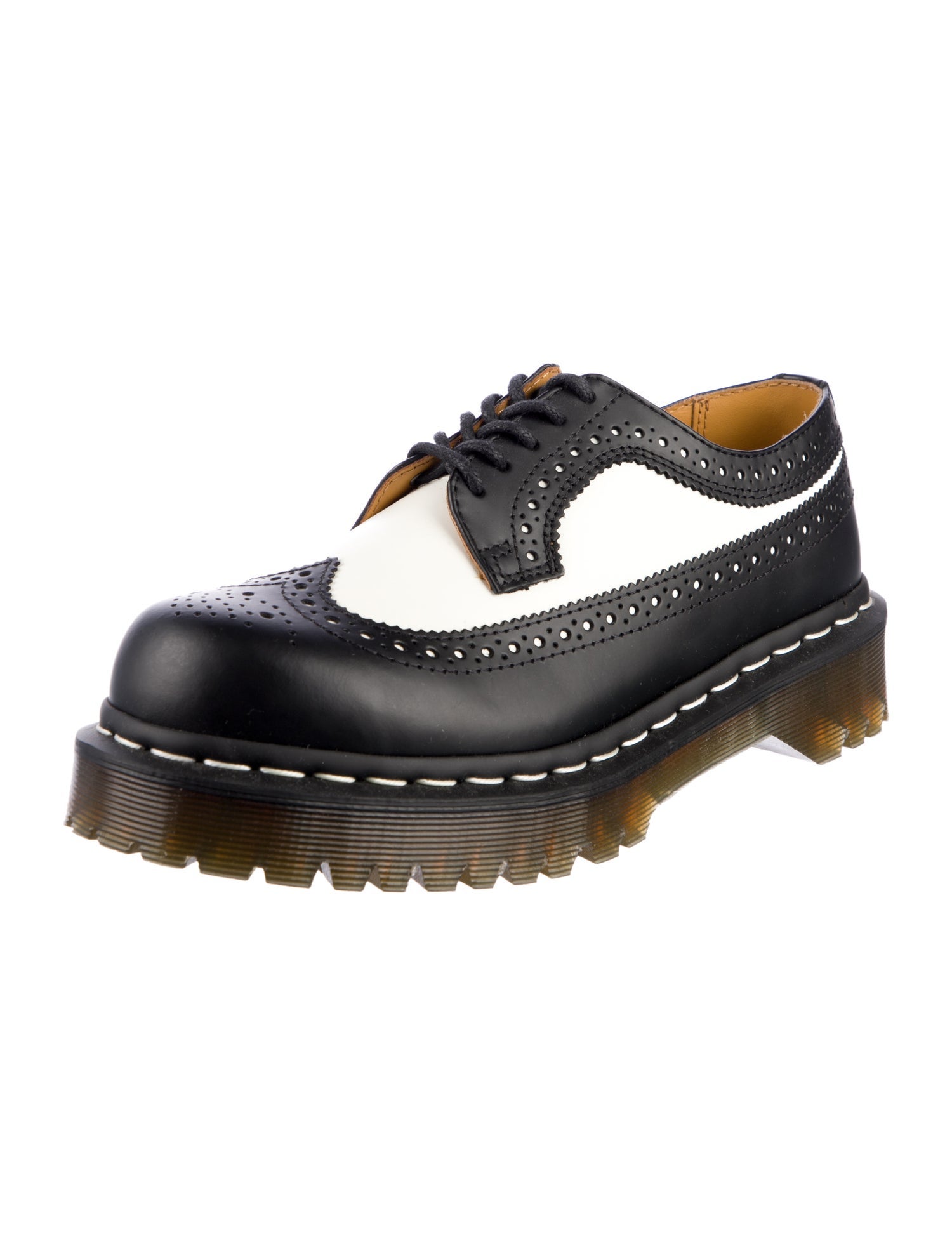 Dr. Martens Leather Eyelet Trim Oxfords