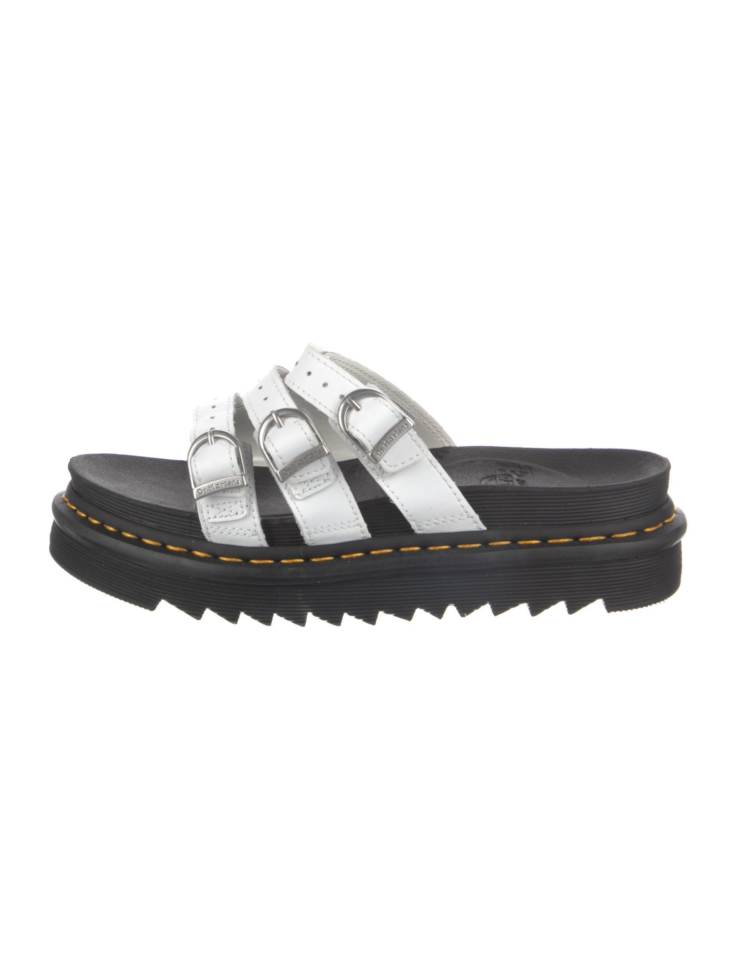 Dr. Martens Leather Slides