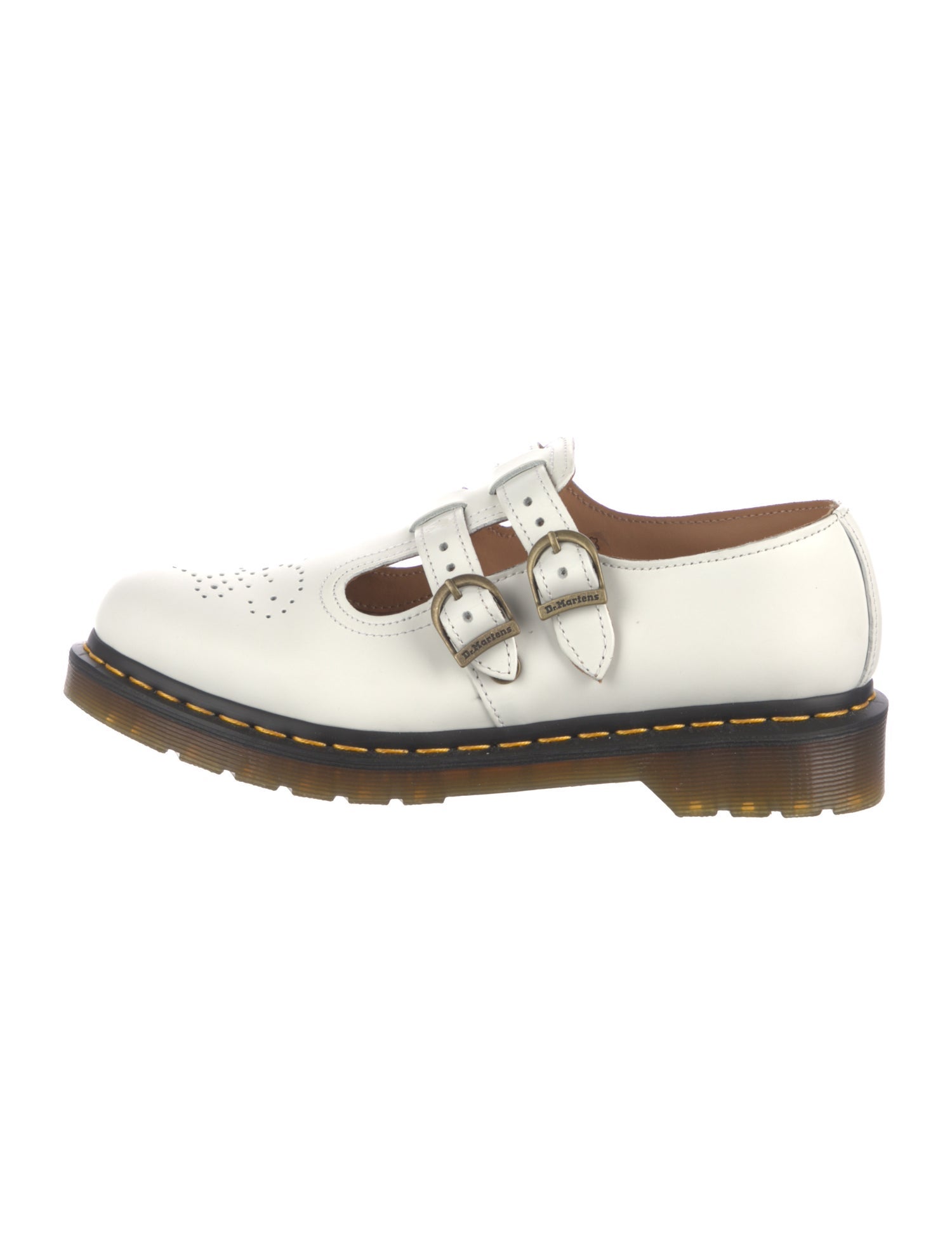 Dr. Martens Leather Lasercut Accents Oxfords