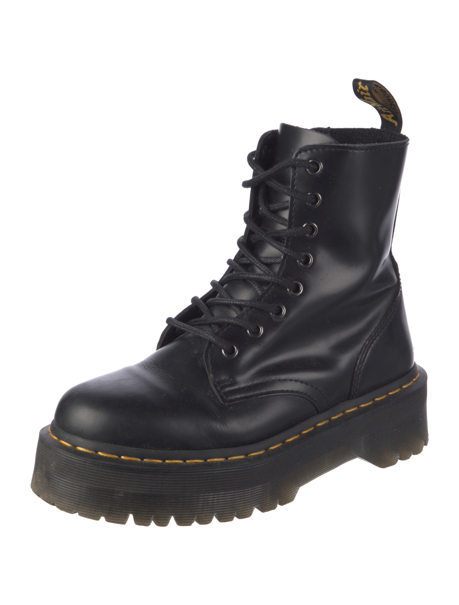 Dr. Martens Leather Combat Boots